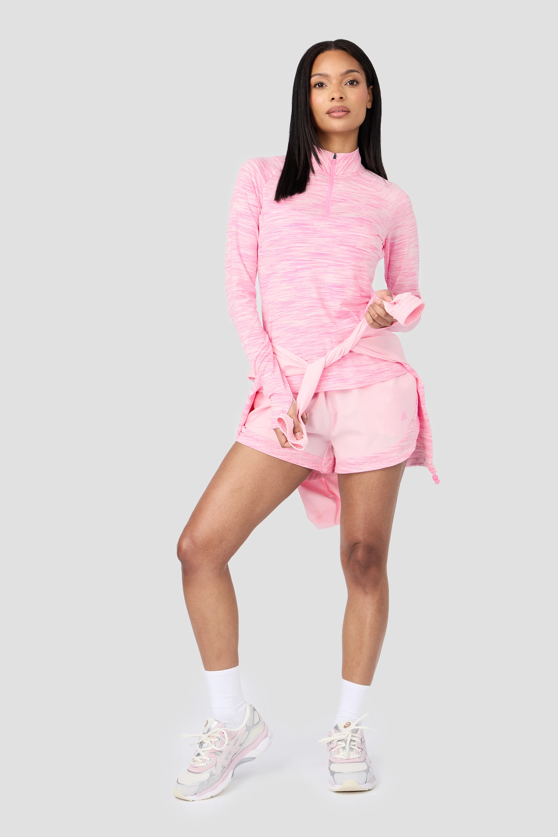 Women's Trail 1/4 Zip - Soft Pink Multi - Image 5