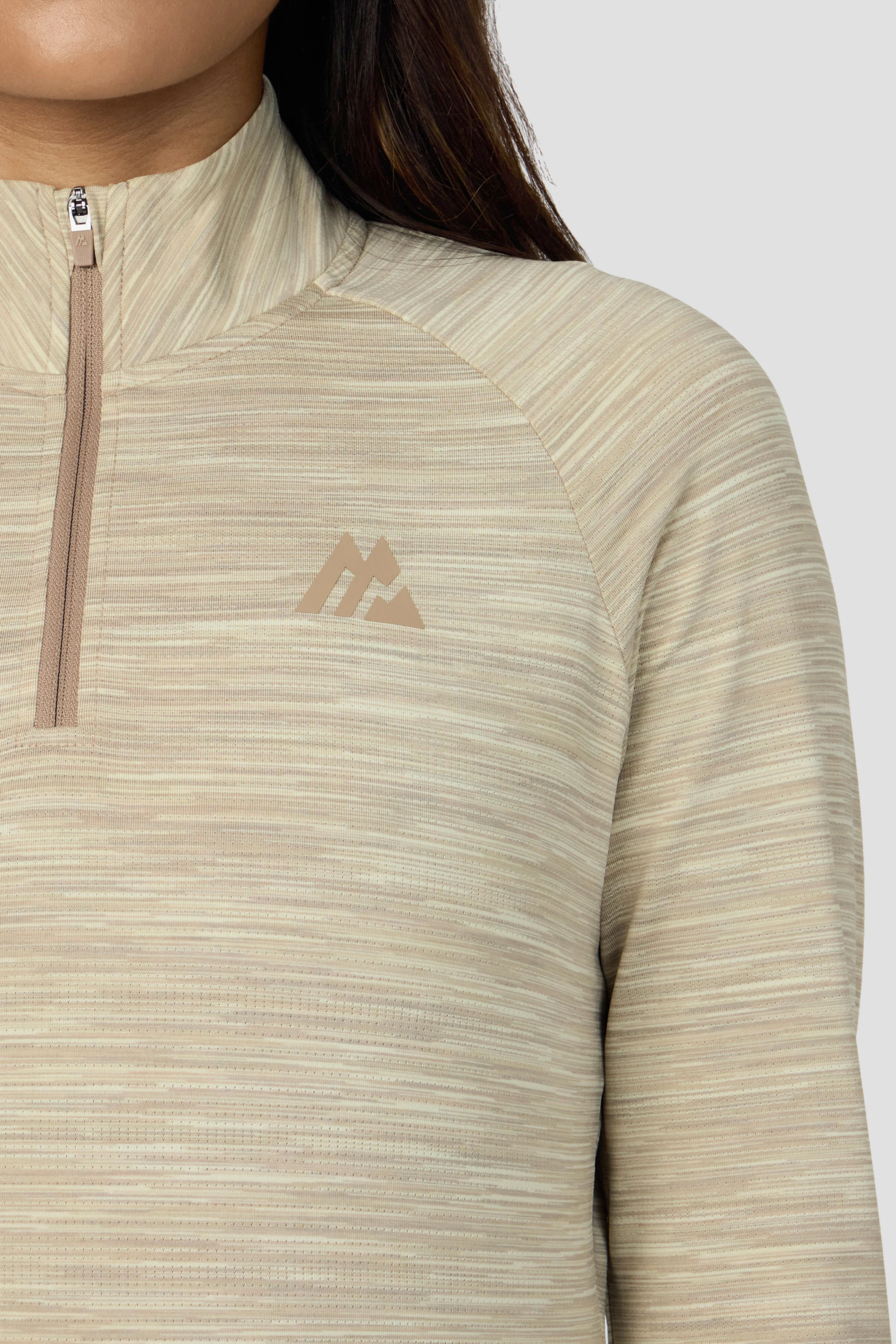 Women's Trail 1/4 Zip - Maple Multi - Image 5