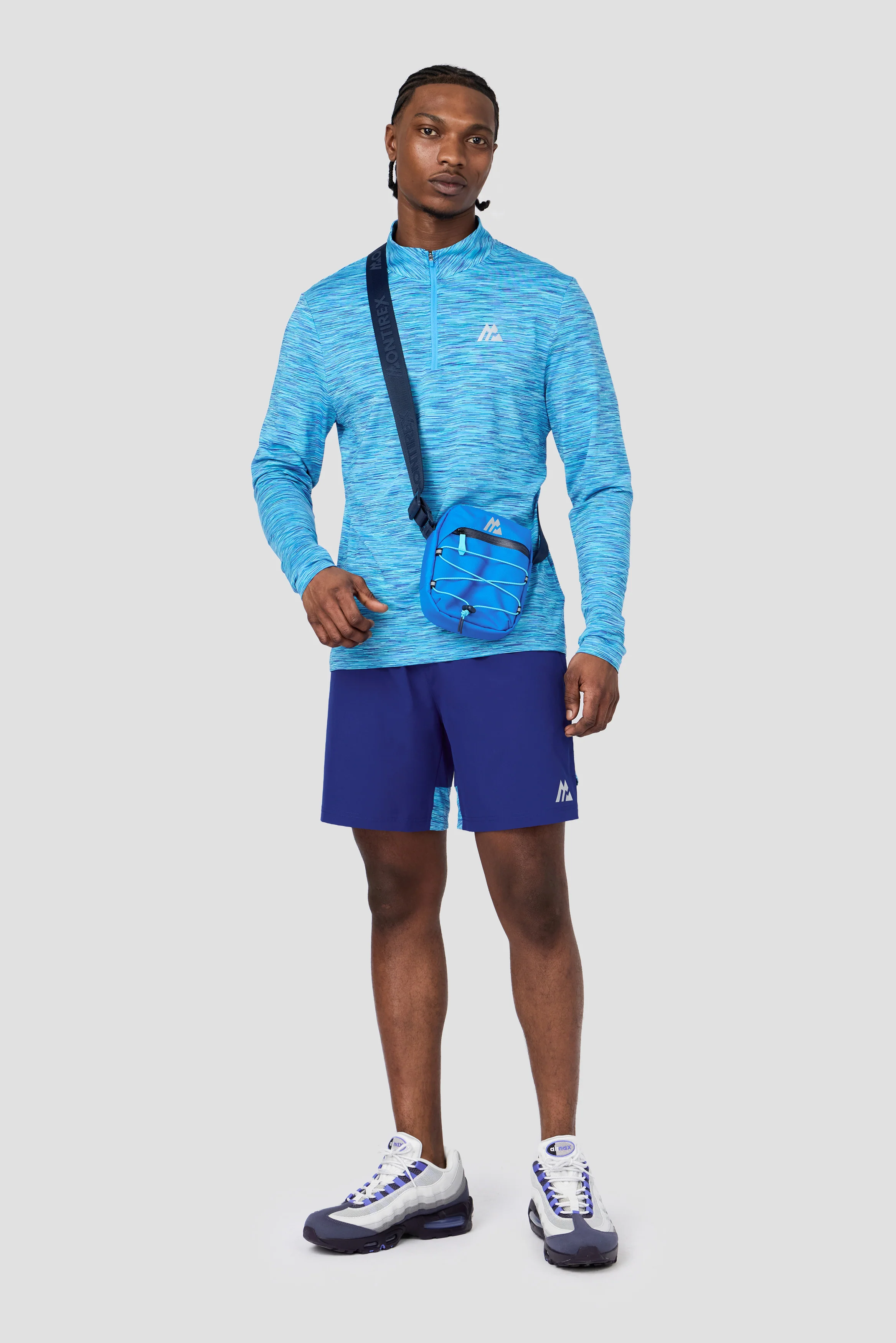 Trail 1/4 Zip - Blue Multi - Image 5