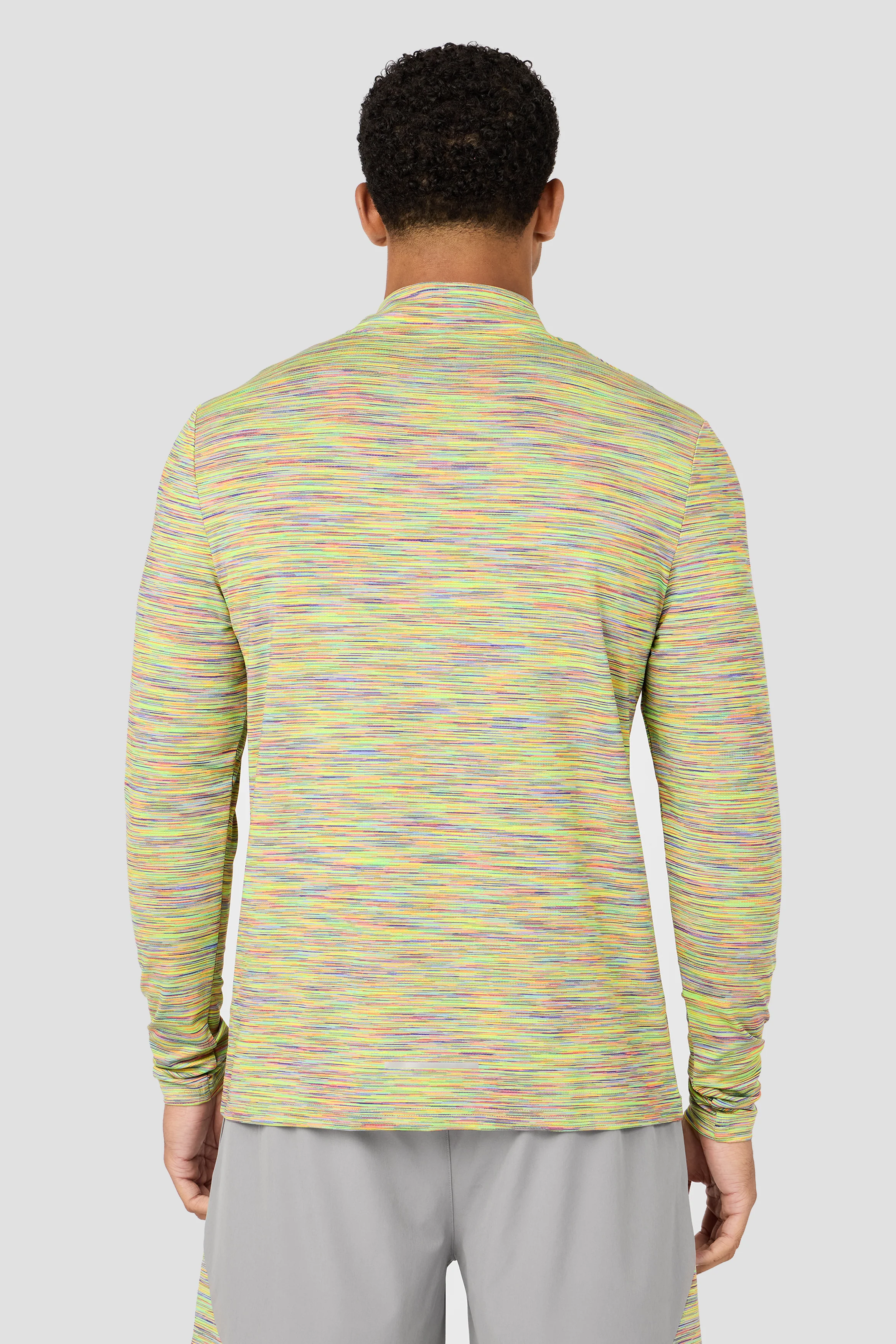 Trail 1/4 Zip - Orange/Yellow/Lilac - Image 2