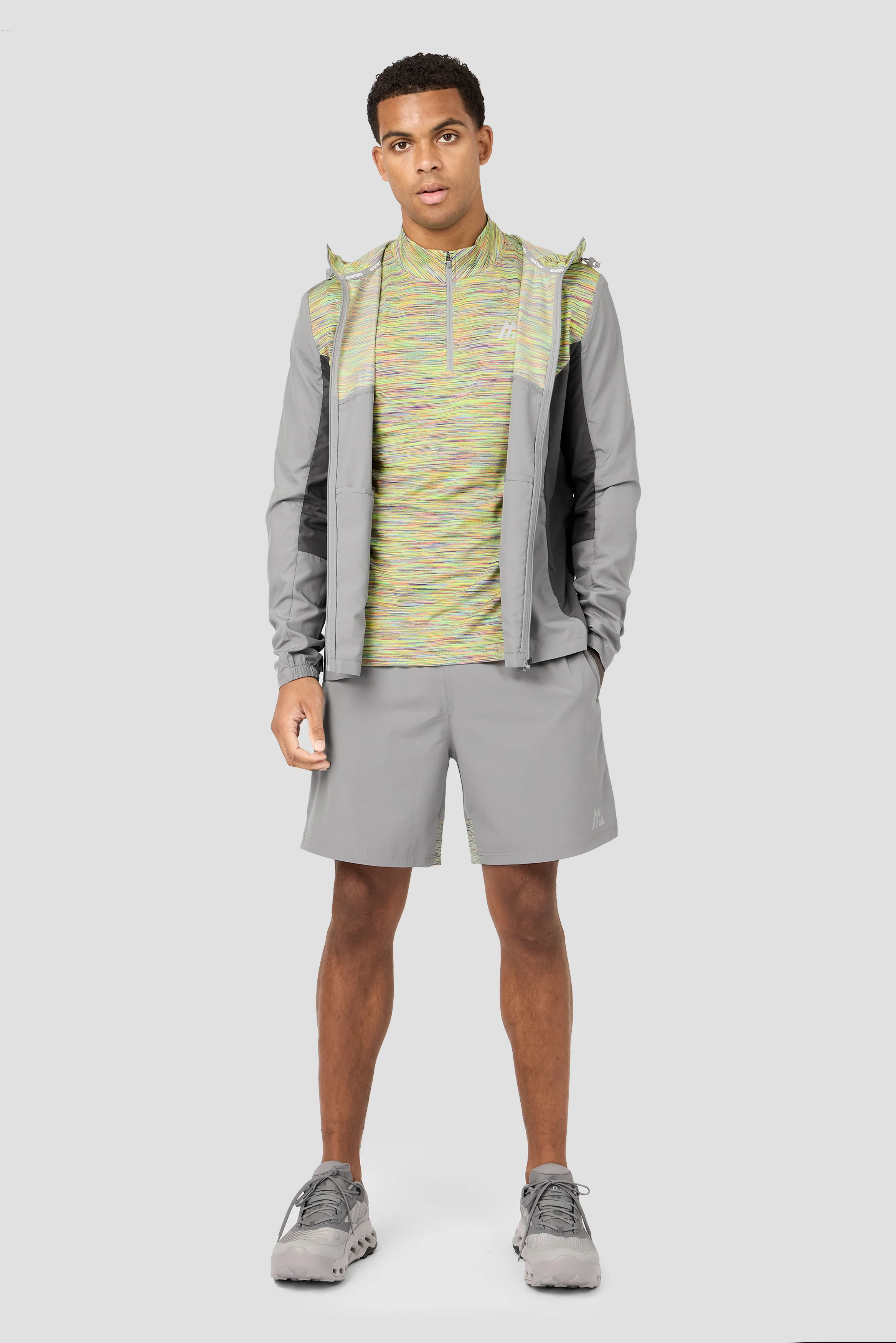 Trail 1/4 Zip - Orange/Yellow/Lilac - Image 4