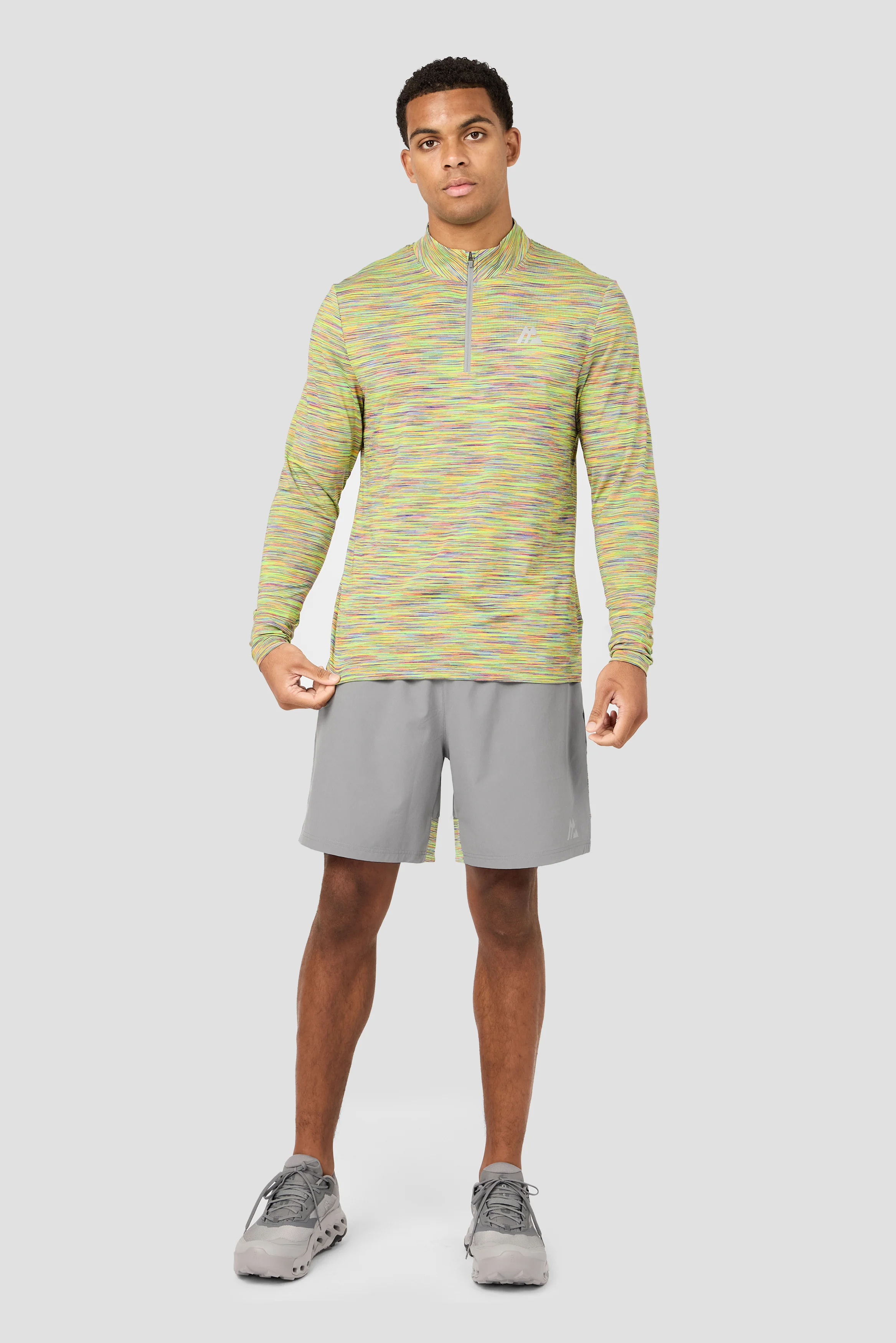 Trail 1/4 Zip - Orange/Yellow/Lilac - Image 5