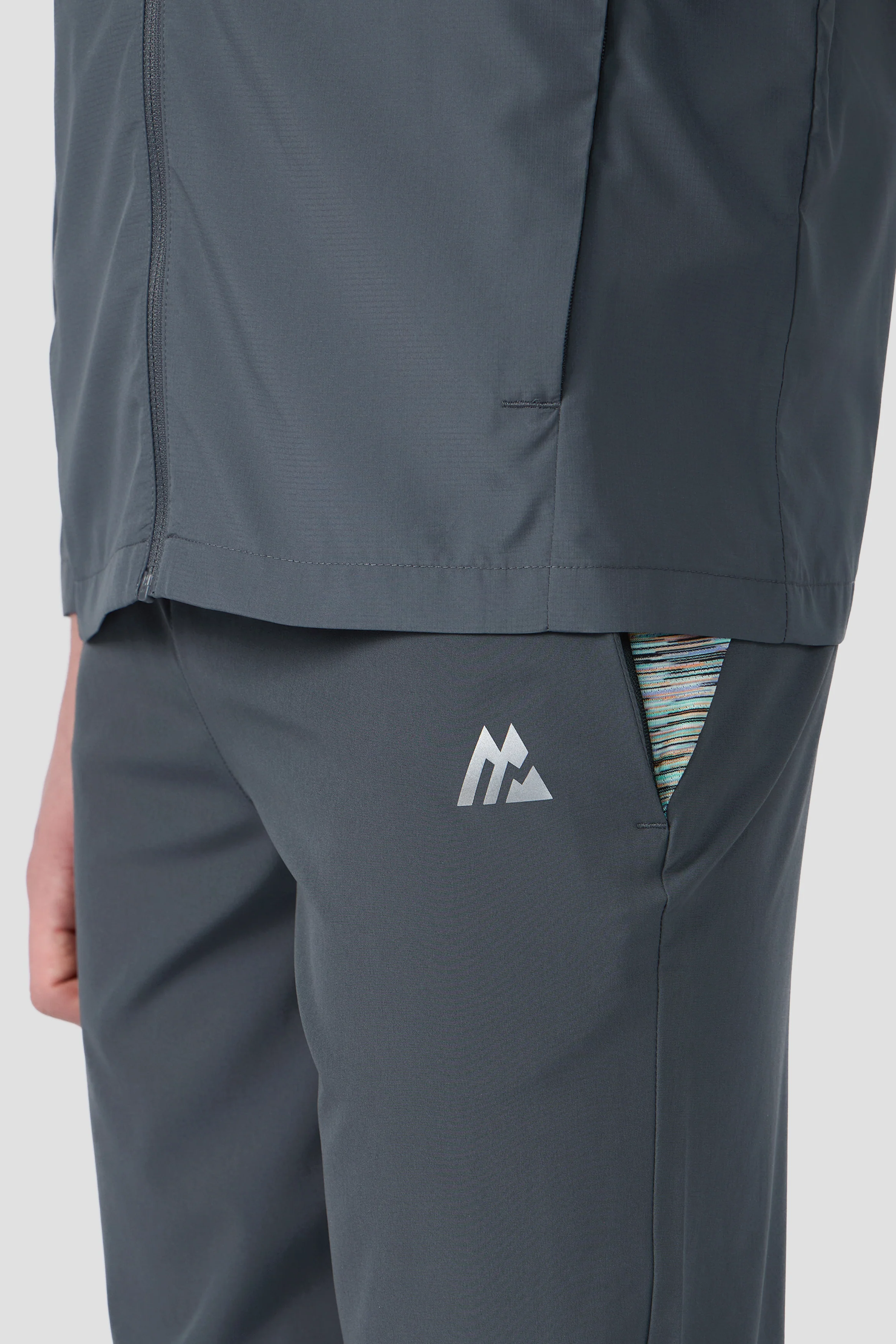 Boys Trail 2.0 Pant - Grey/Pastel Multi/Black - Image 5