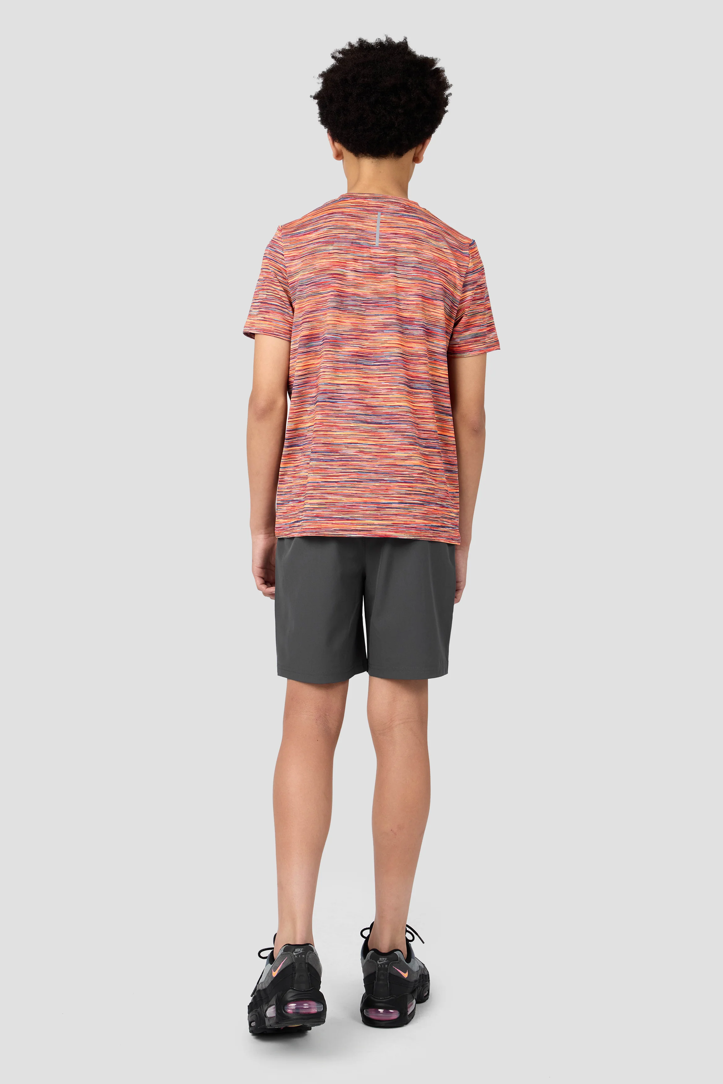 Boys Trail 2.0 Short - Grey/Orange/Red/Blue - Image 4