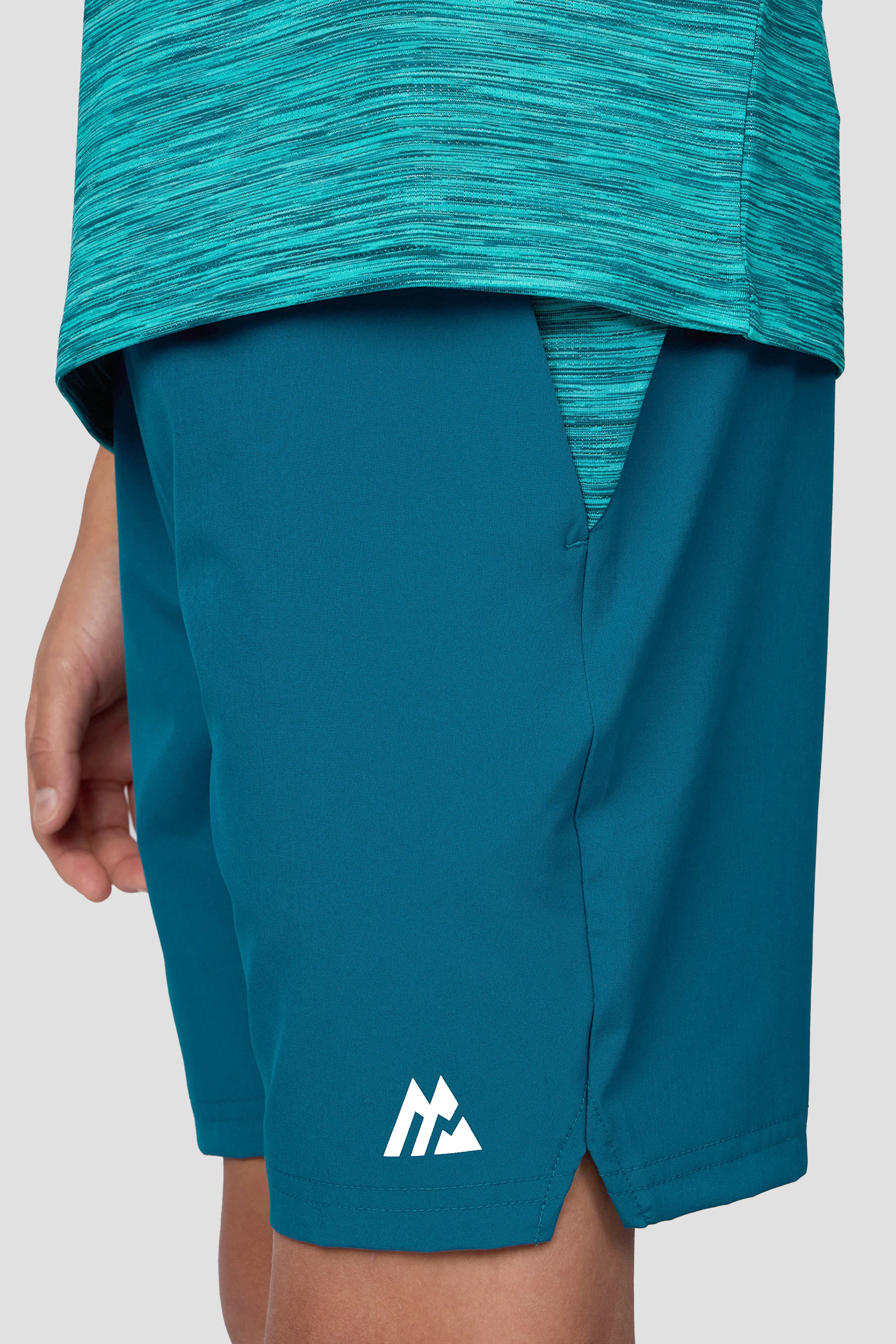 Boys Trail 2.0 Short - Teal Multi - Image 5