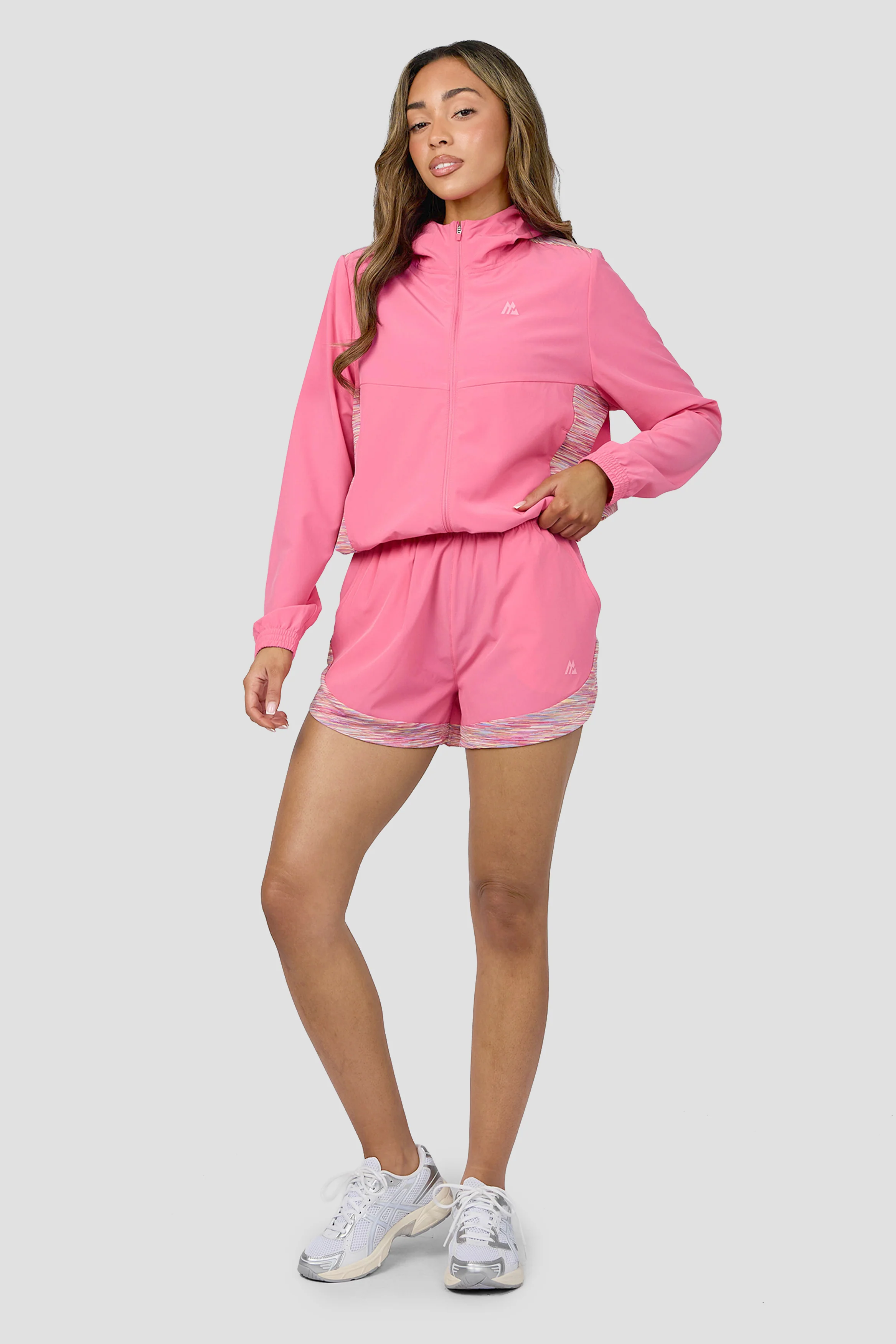Women's Trail Short - Pink/Yellow/Lilac/White - Image 3