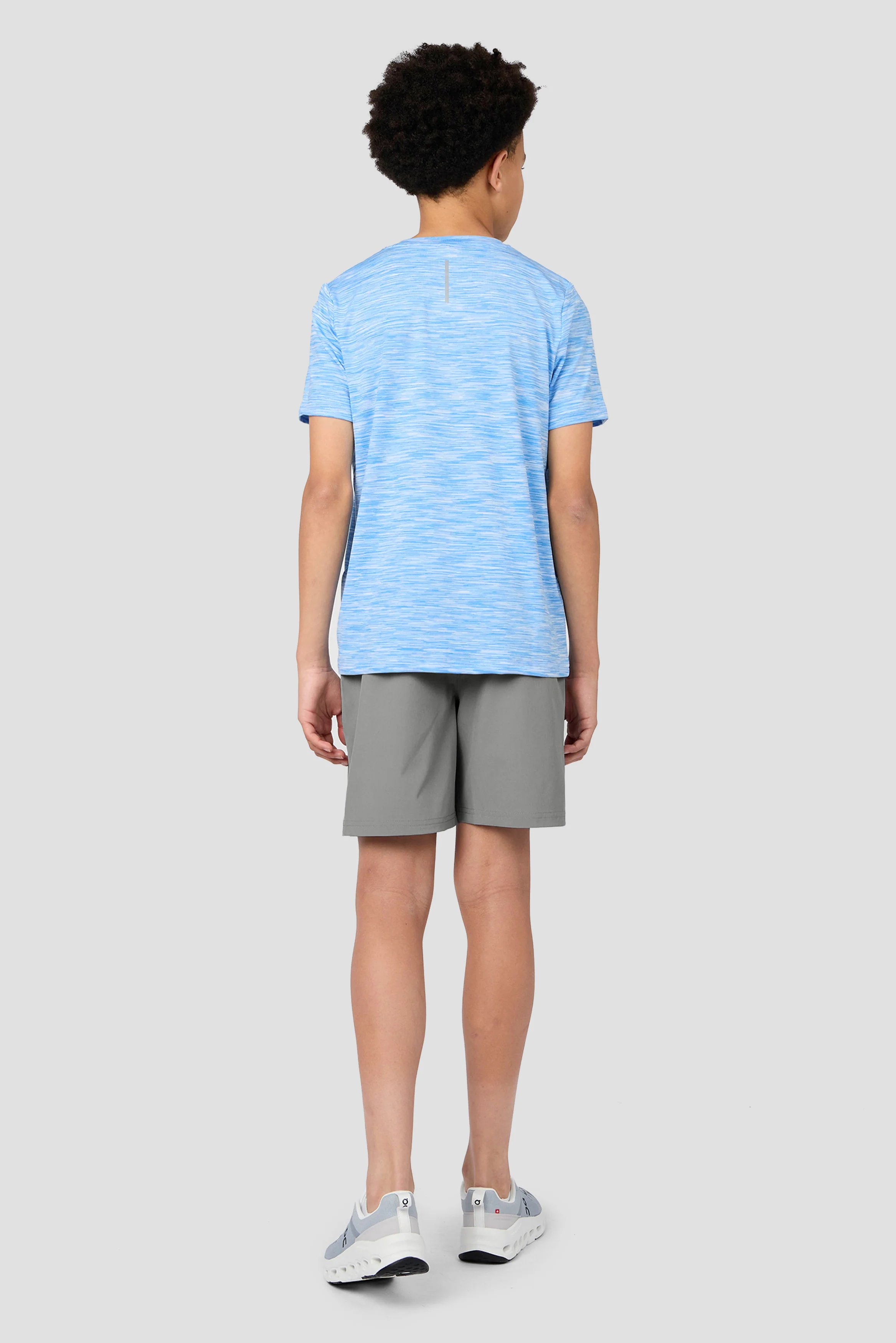 Boys Trail 2.0 Short - Grey/Blue/White - Image 4