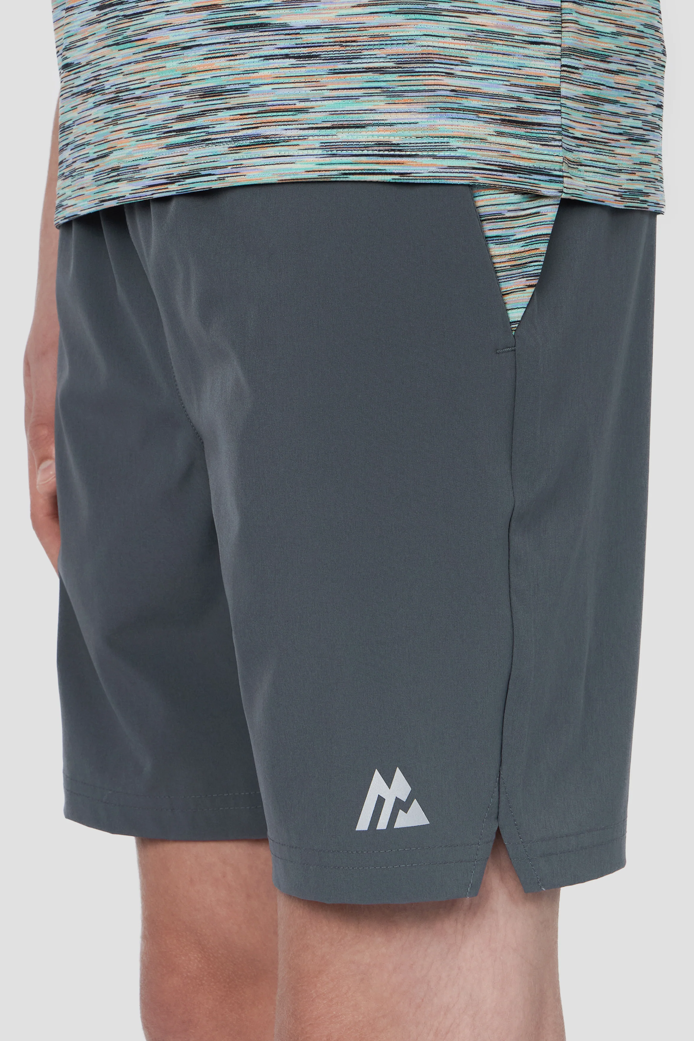 Boys Trail 2.0 Short - Grey/Pastel Multi/Black - Image 5