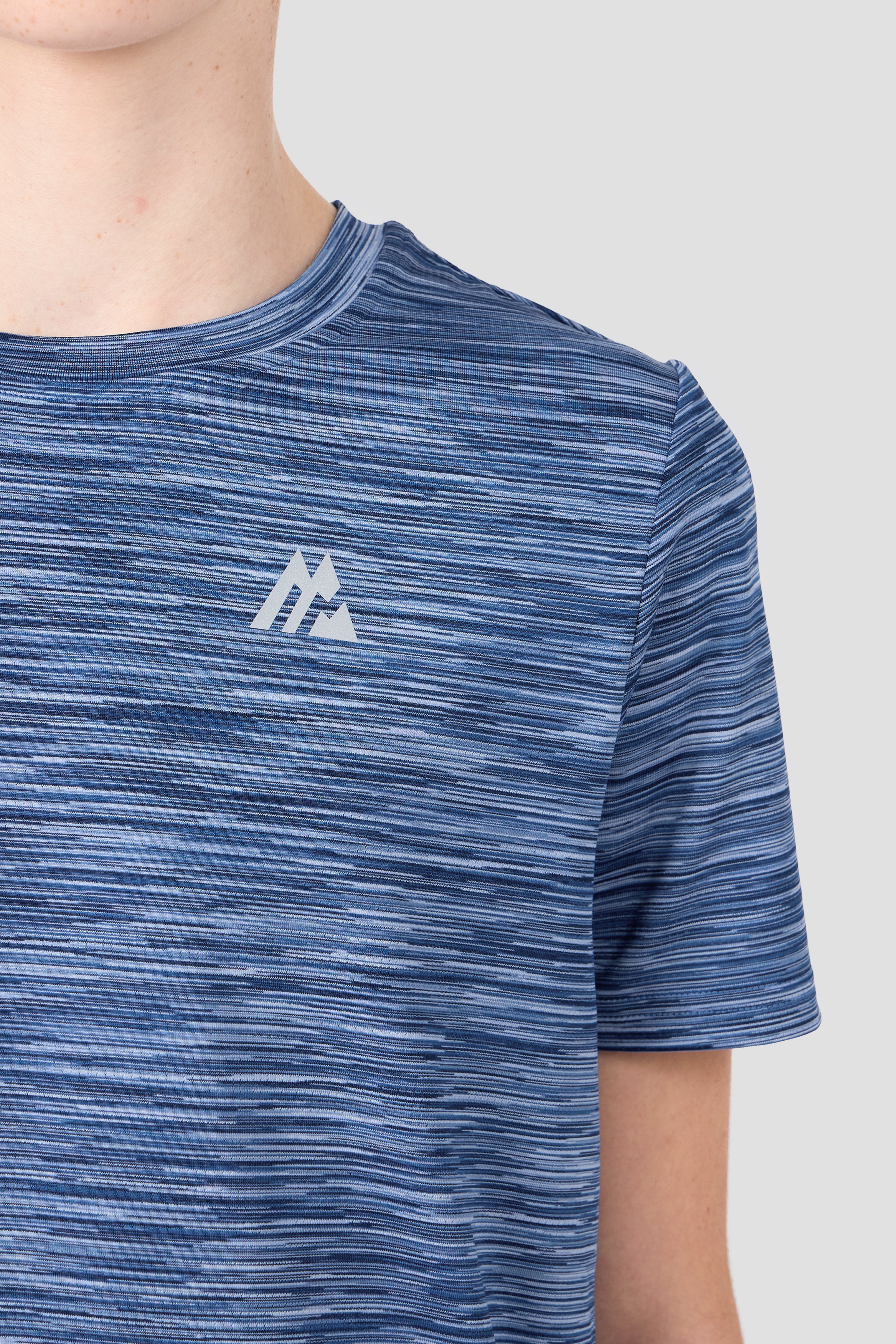 Boys Trail T-Shirt - Navy/Charcoal Blue Multi - Image 3
