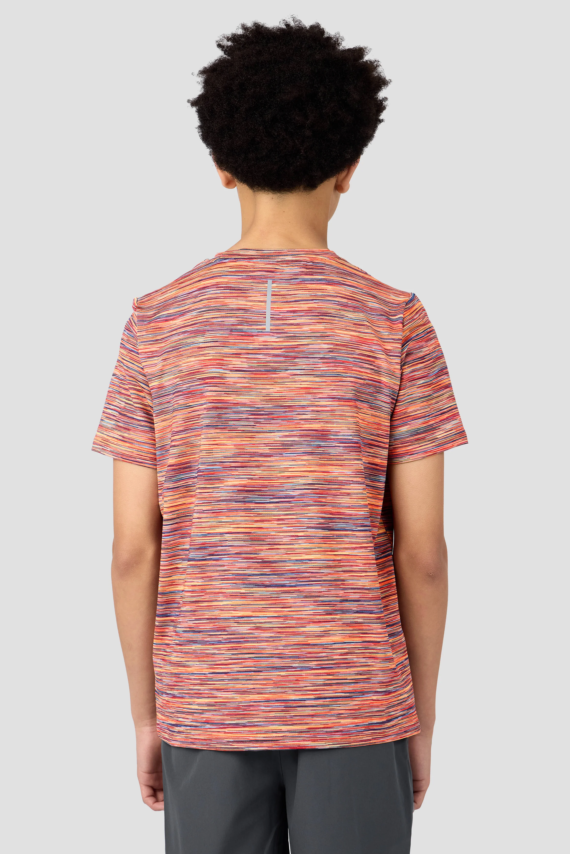Boys Trail T-Shirt - Orange/Red/Blue - Image 2