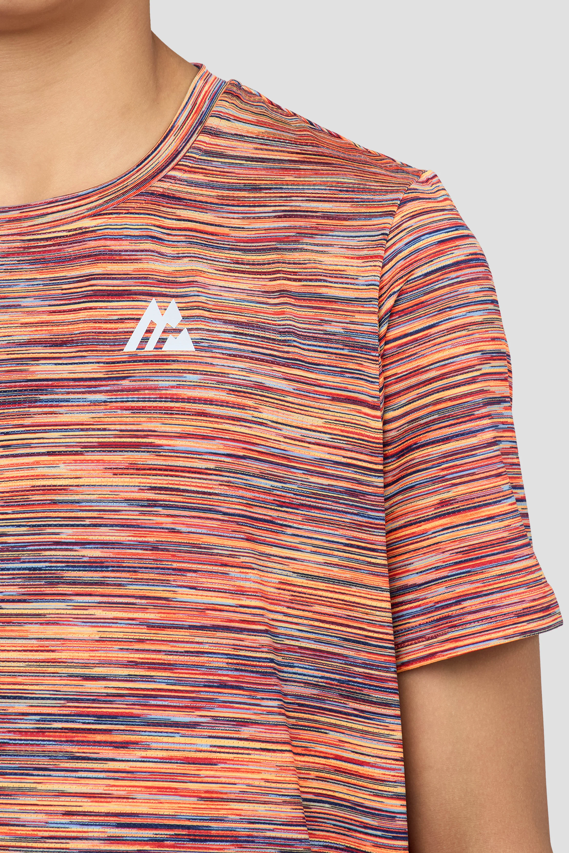 Boys Trail T-Shirt - Orange/Red/Blue - Image 3
