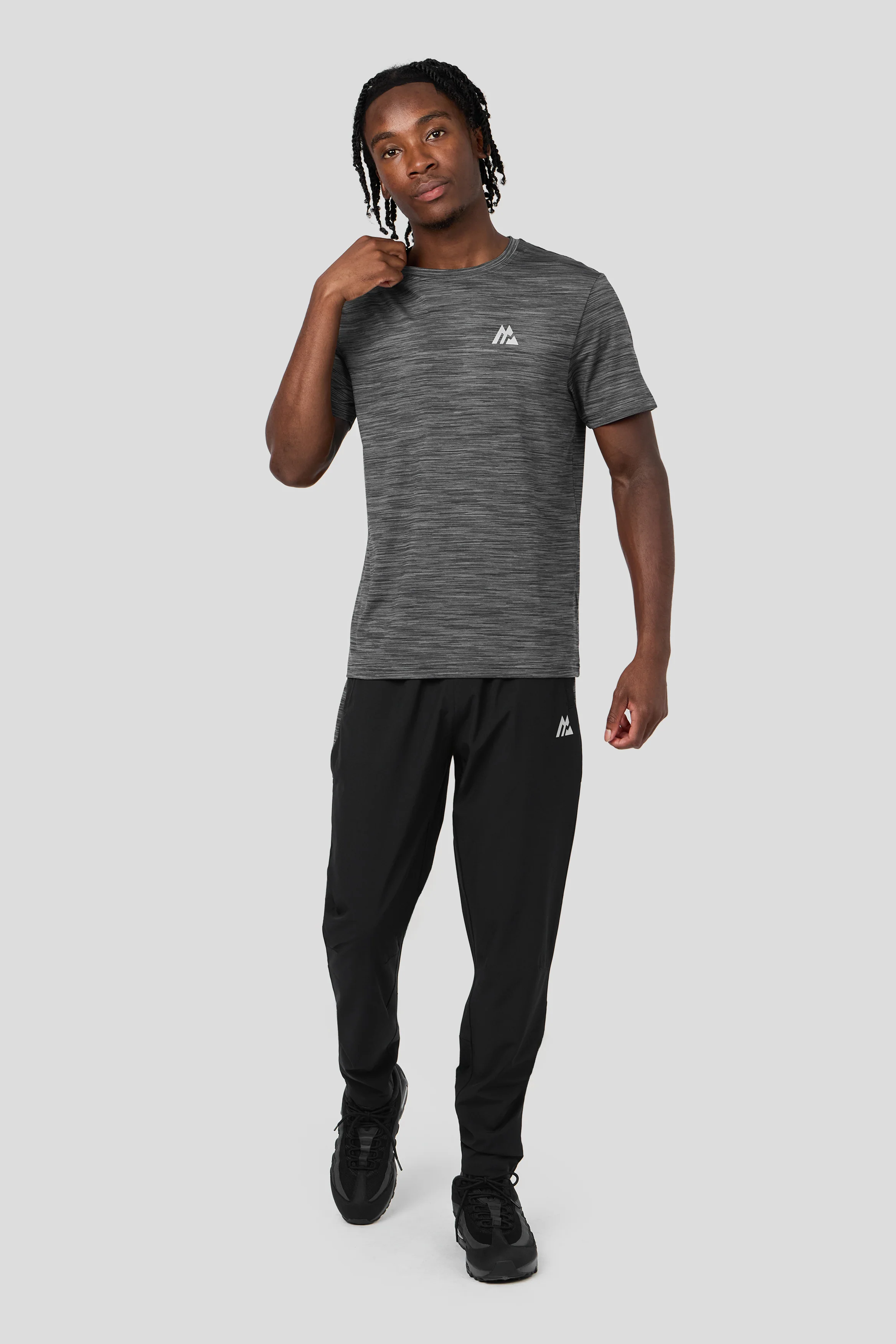 Trail T-Shirt - Black/Grey - Image 5
