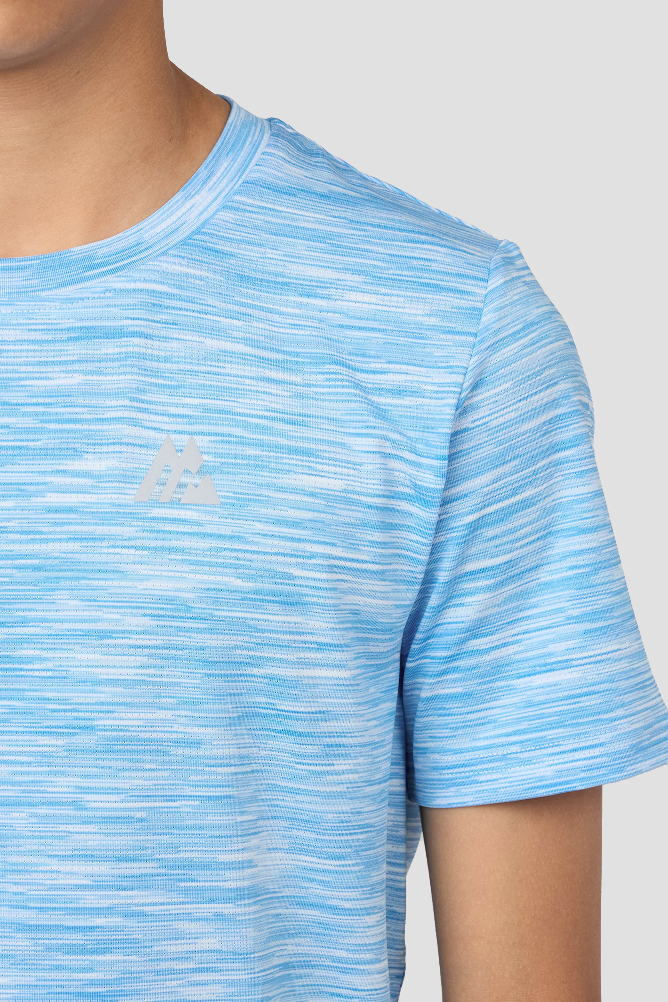 Boys Trail T-Shirt - Blue/White - Image 3