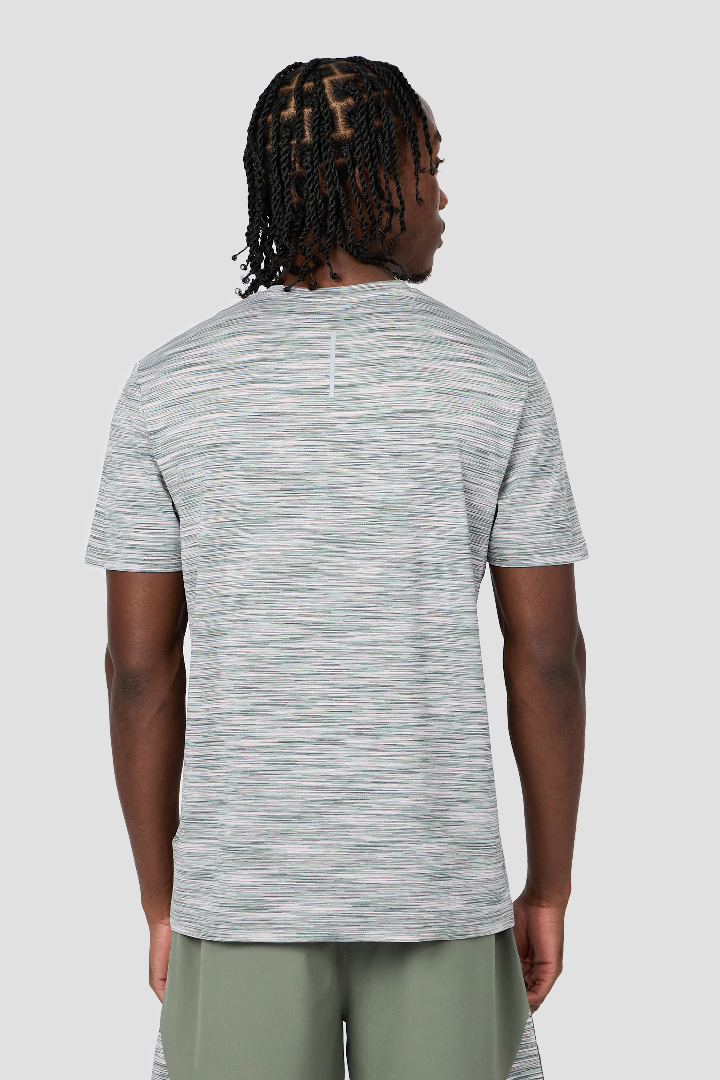 Trail T-Shirt - Green Slate/Pink - Image 2