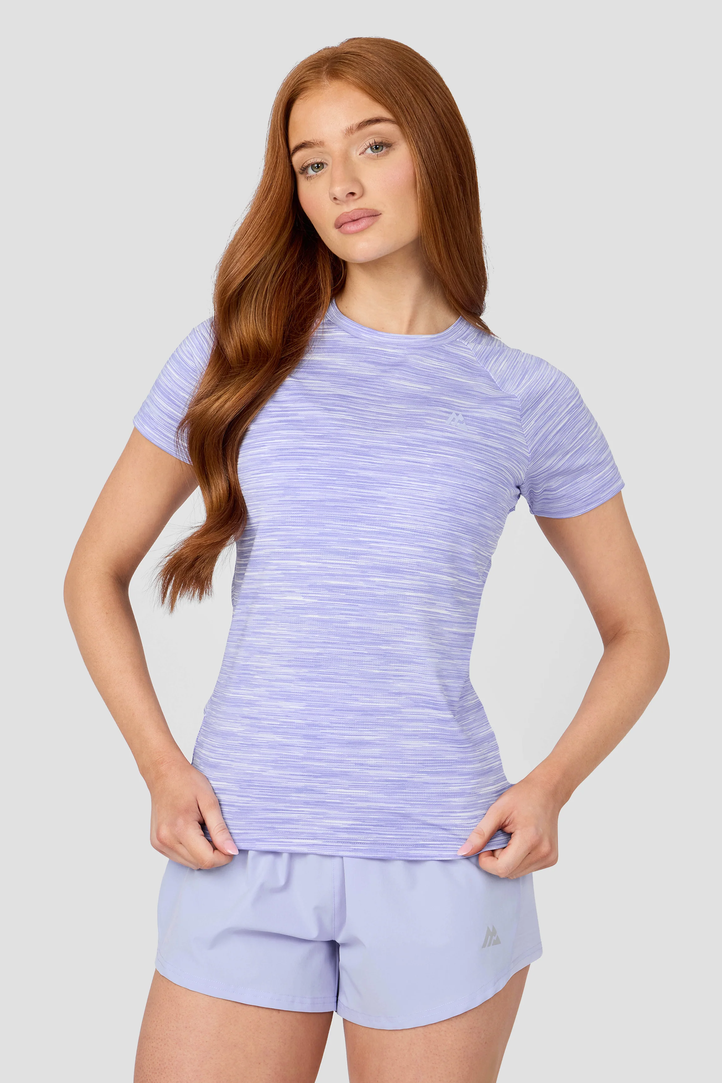 Women's Trail T-Shirt - Lilac Multi/White