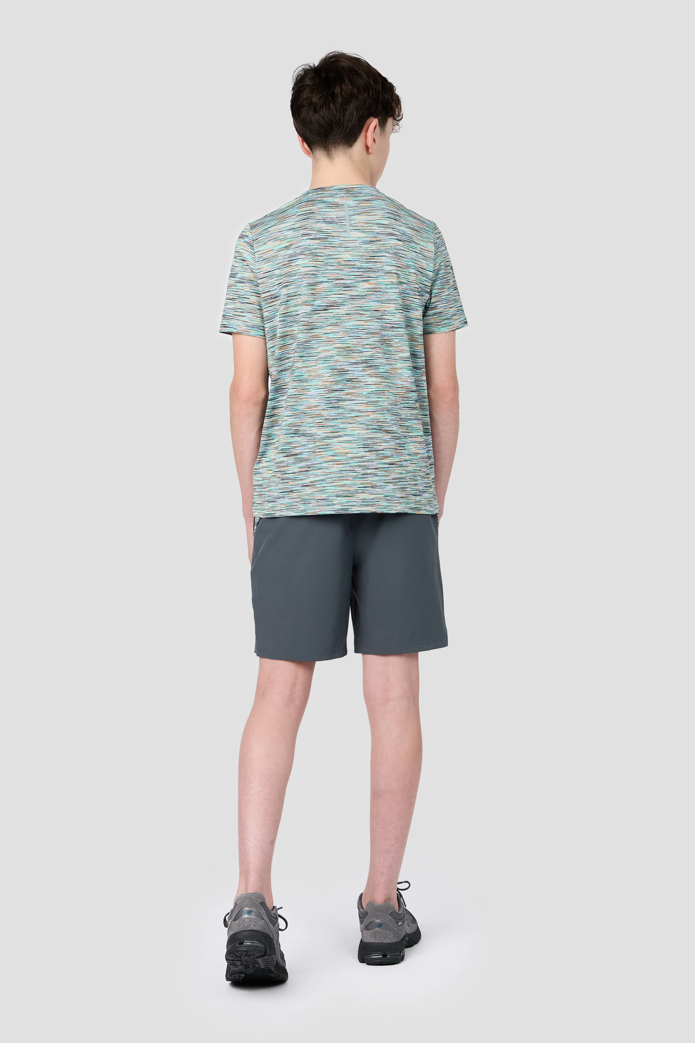 Boys Trail T-Shirt - Pastel Multi/Black - Image 4