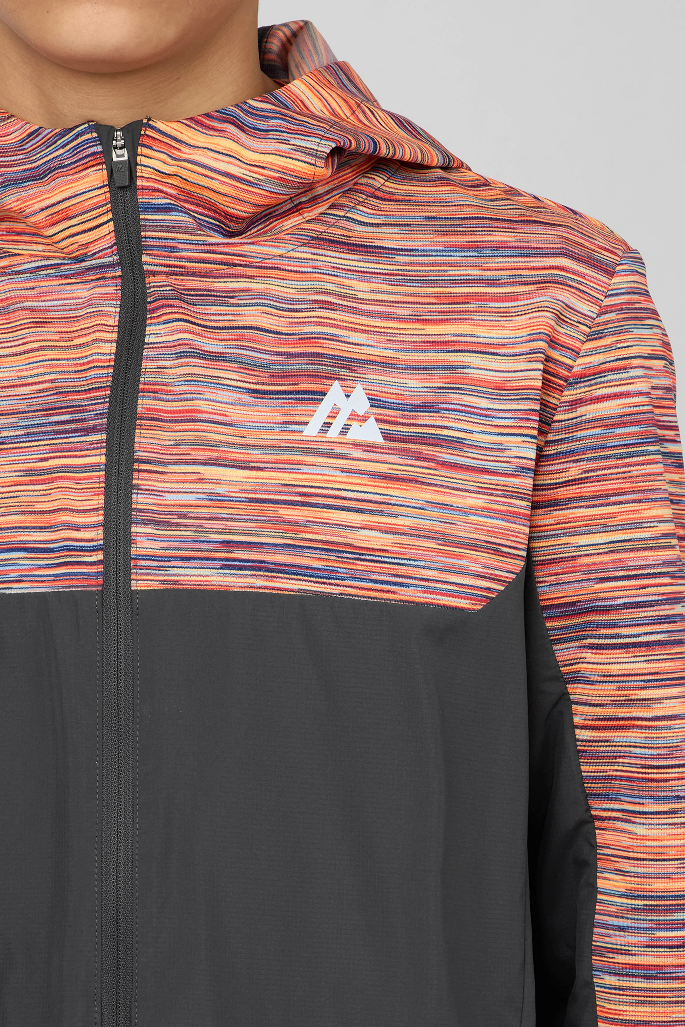 Boys Trail 2.0 Windbreaker - Grey/Orange/Red/Blue - Image 3