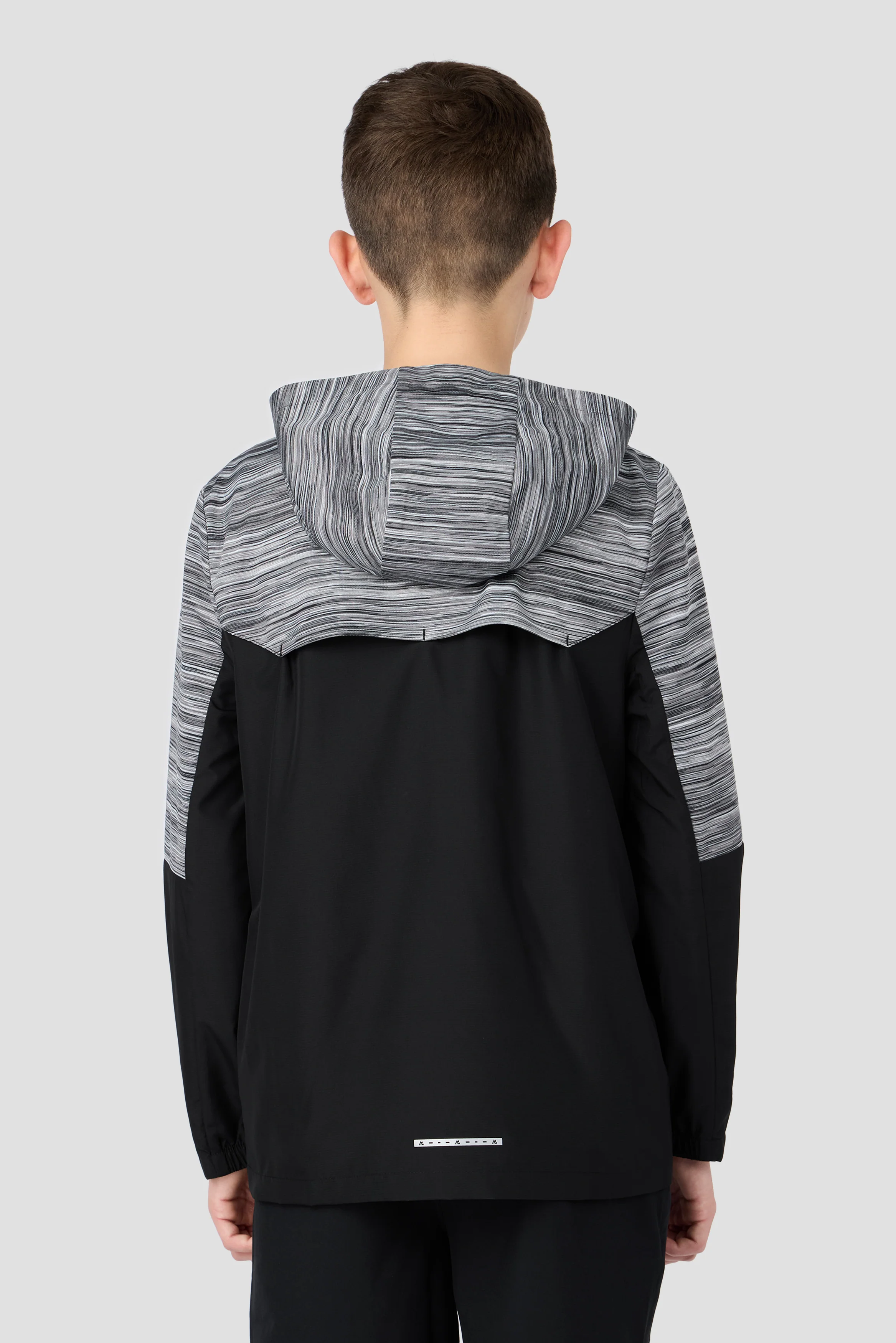 Boys Trail 2.0 Windbreaker - Black/Grey/White - Image 2