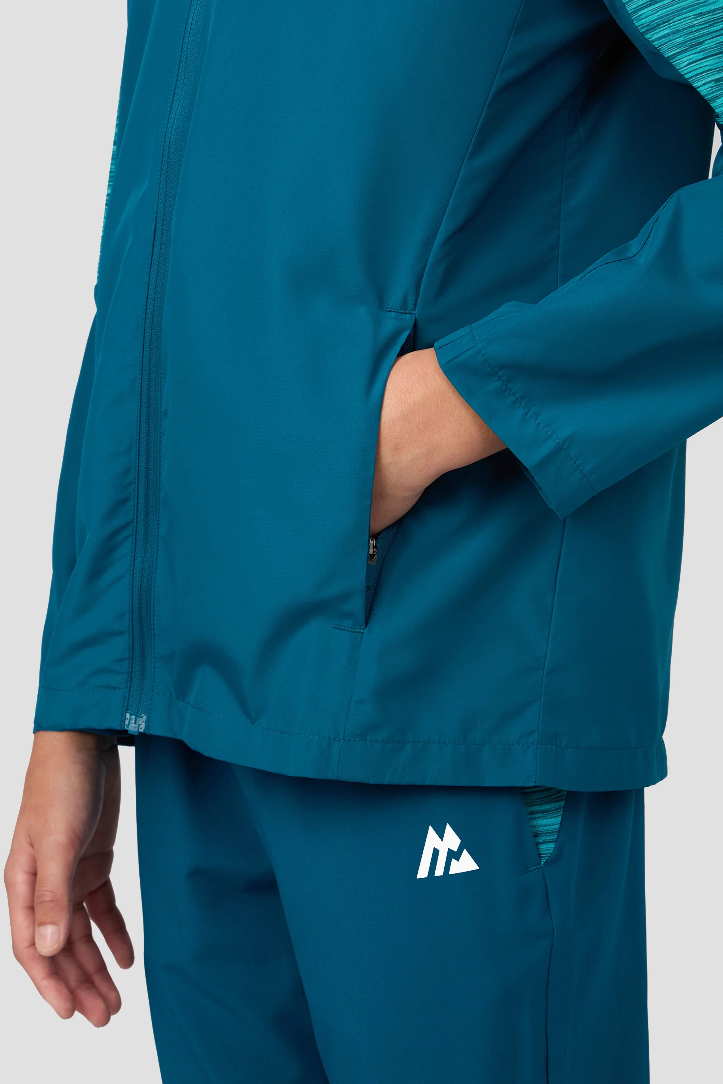 Boys Trail 2.0 Windbreaker - Teal Multi - Image 6