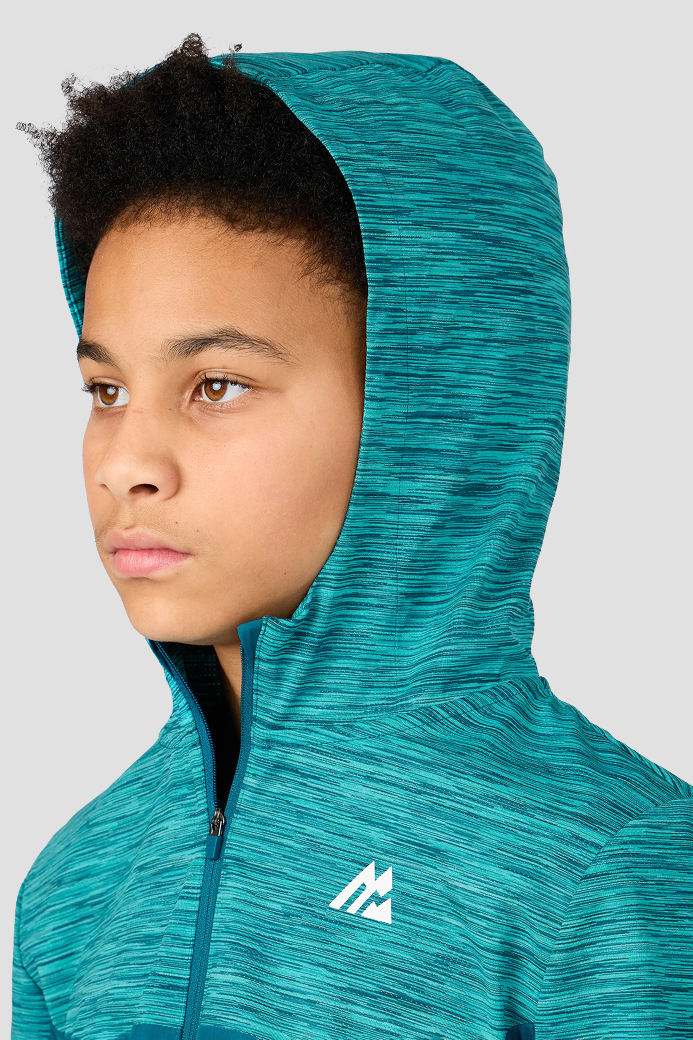 Boys Trail 2.0 Windbreaker - Teal Multi - Image 8