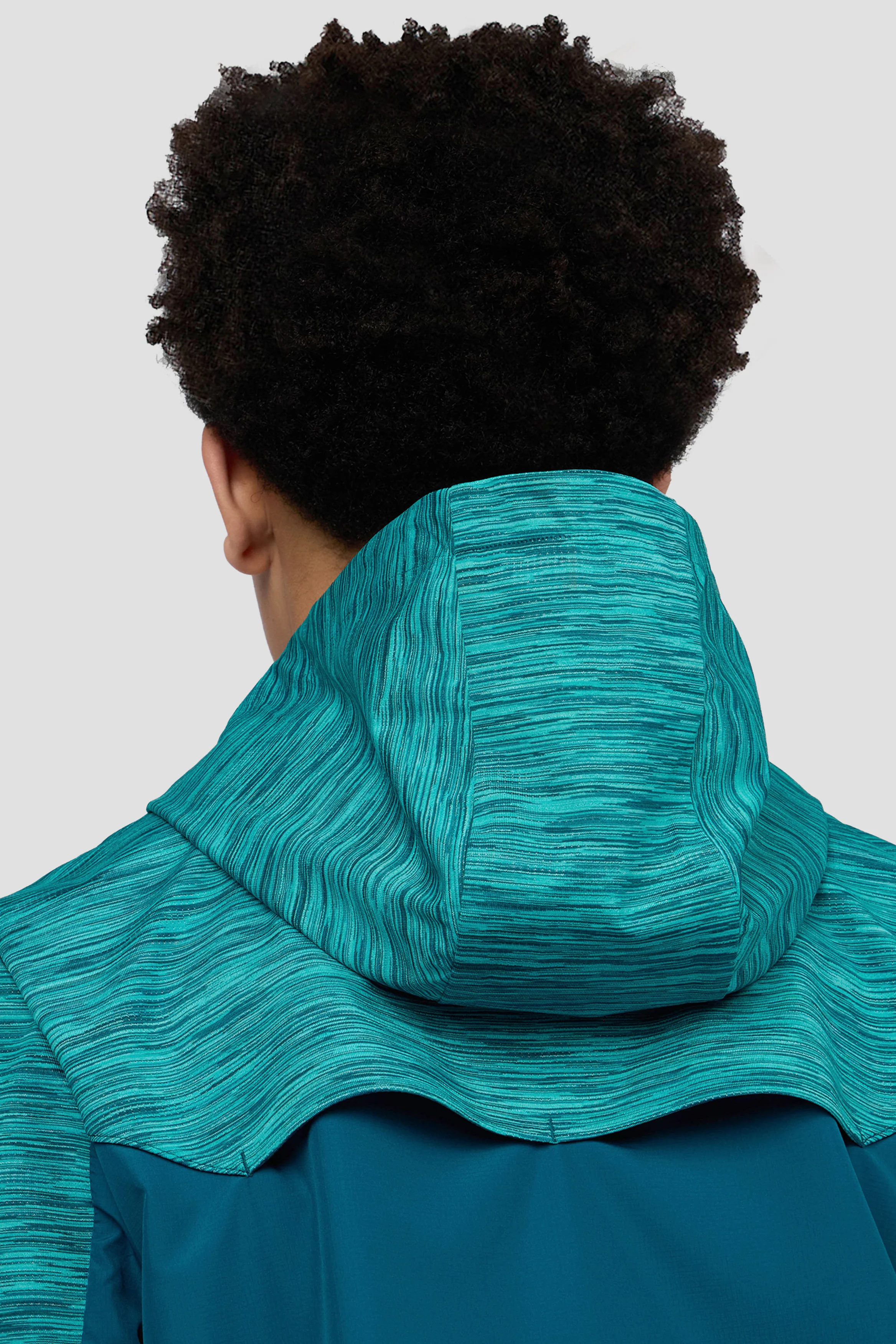 Boys Trail 2.0 Windbreaker - Teal Multi - Image 9