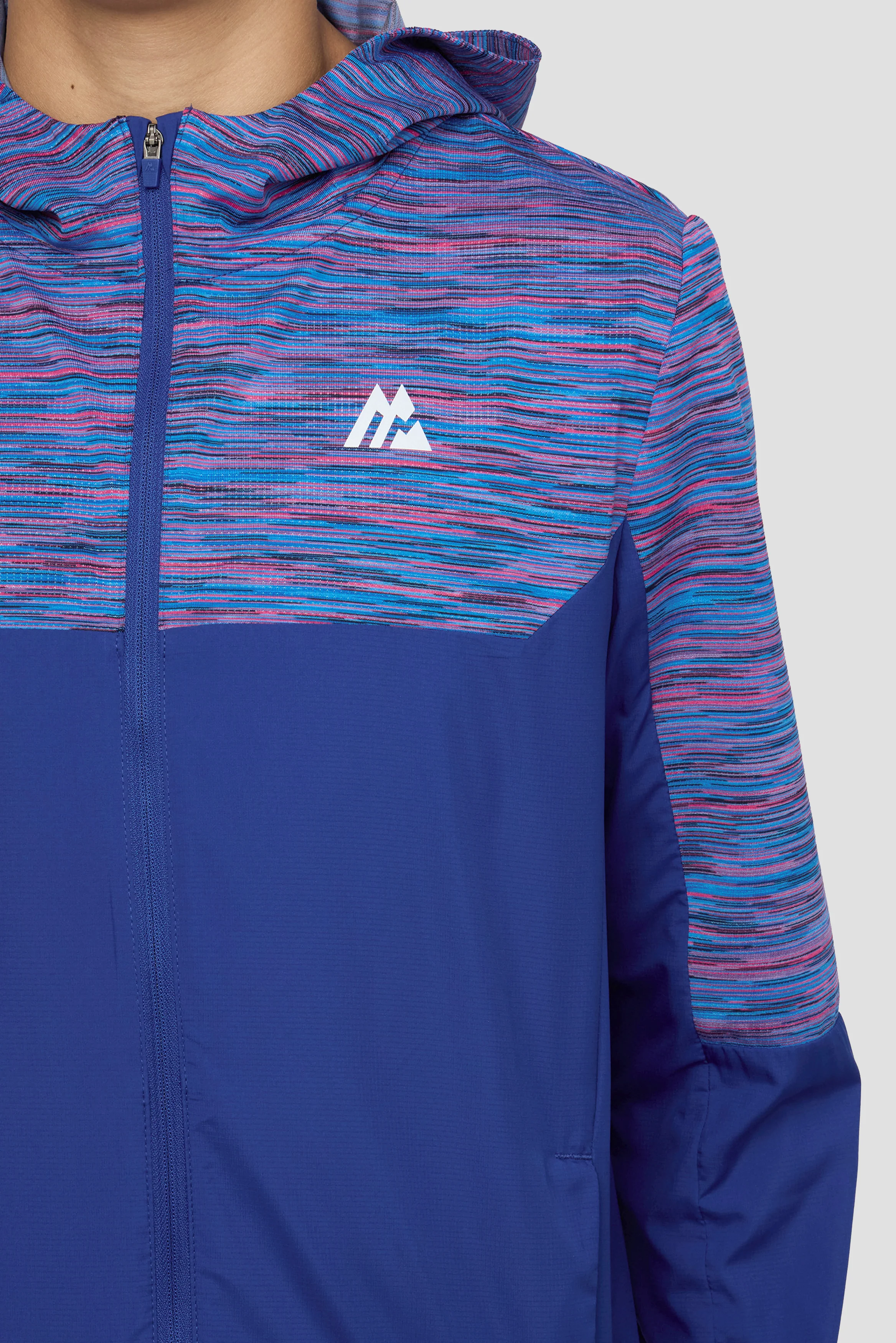 Boys Trail 2.0 Windbreaker - Blue/Navy/Pink - Image 3