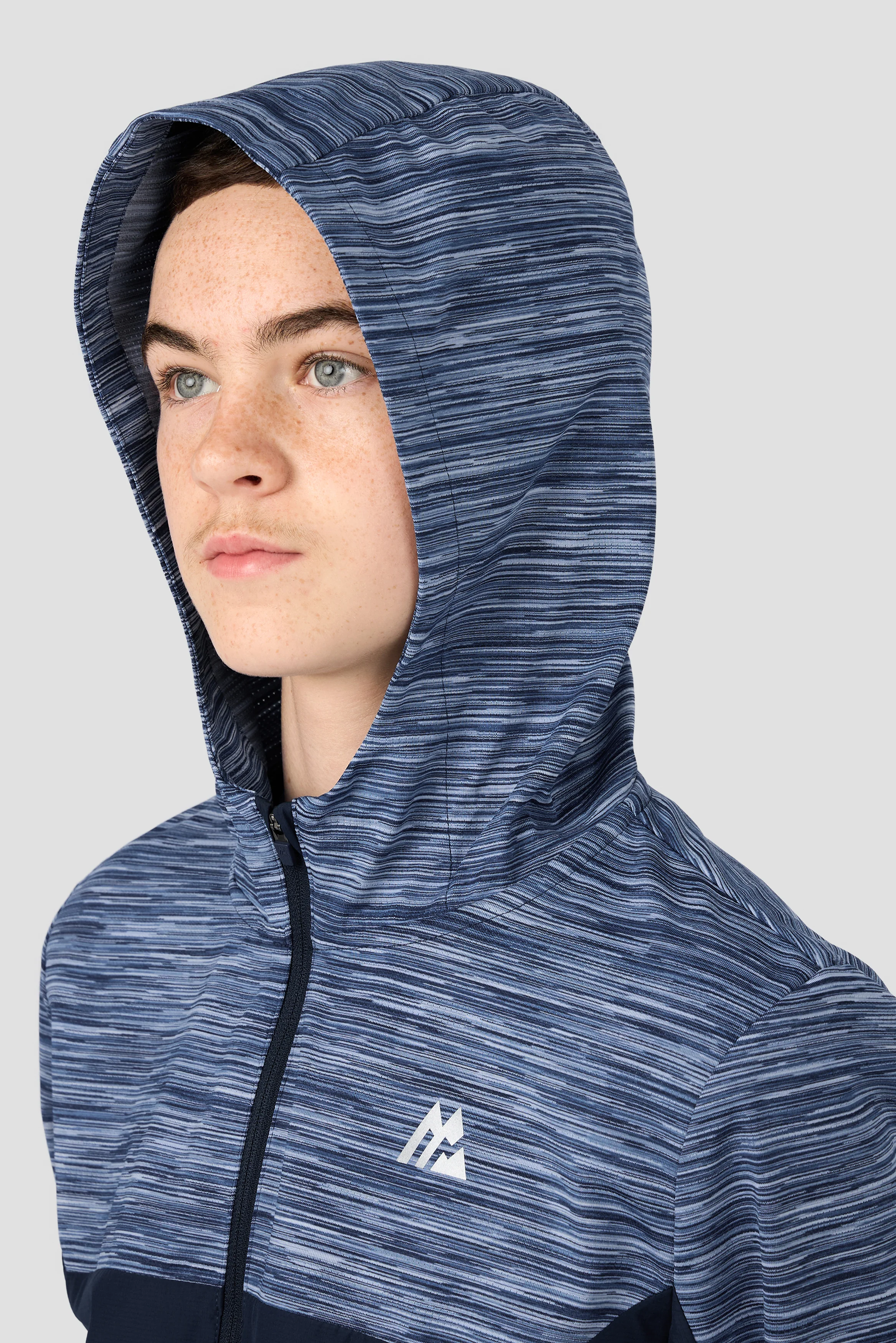 Boys Trail 2.0 Windbreaker - Navy/Charcoal Blue Multi - Image 4
