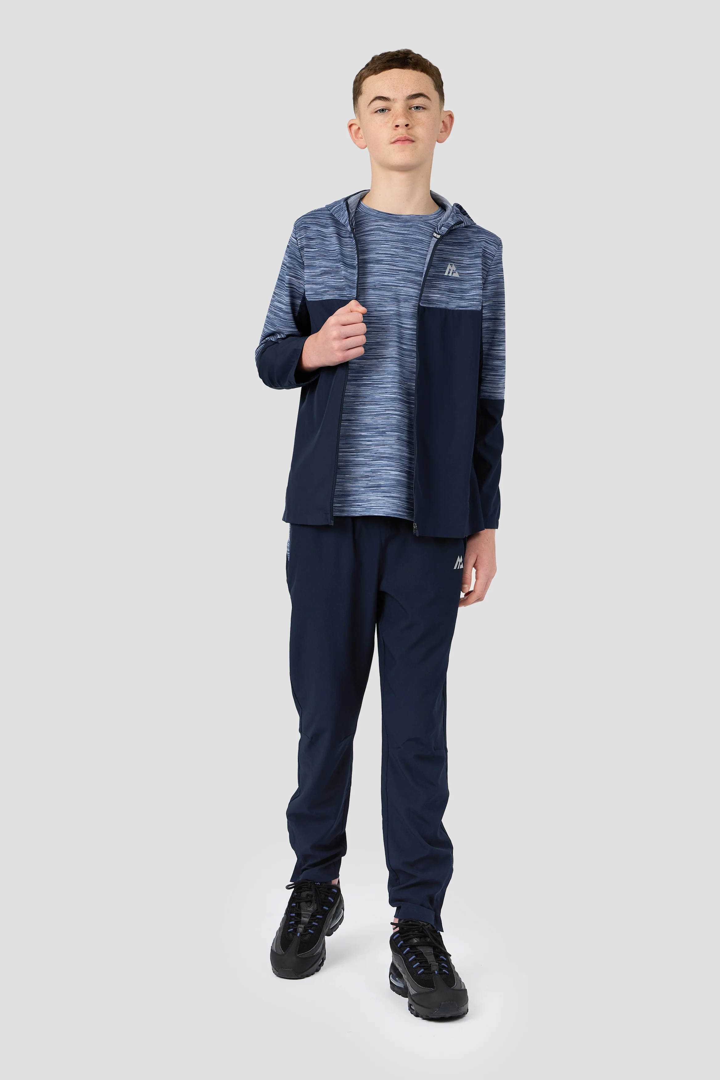 Boys Trail 2.0 Windbreaker - Navy/Charcoal Blue Multi - Image 7