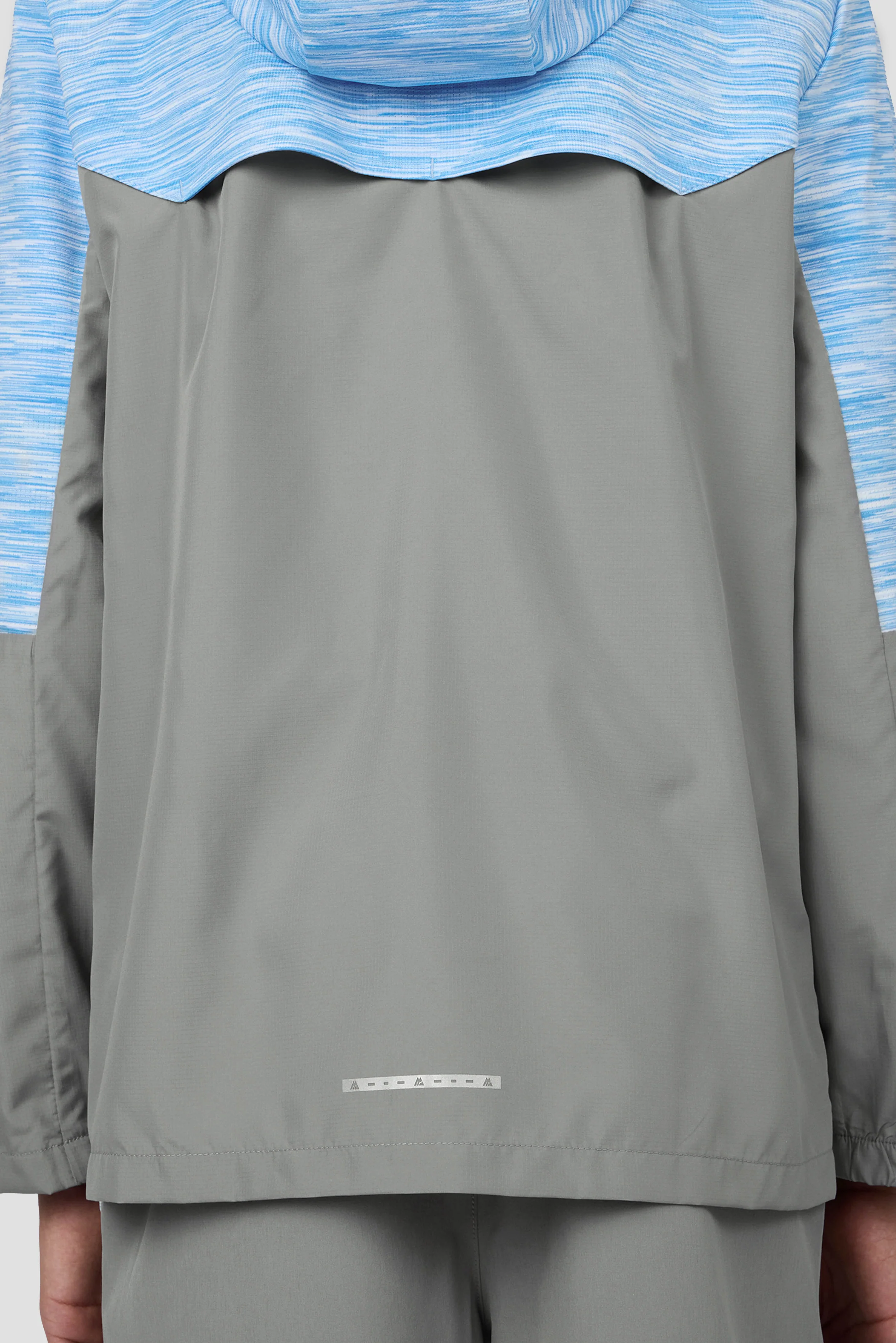 Boys Trail 2.0 Windbreaker - Grey/Blue/White - Image 7