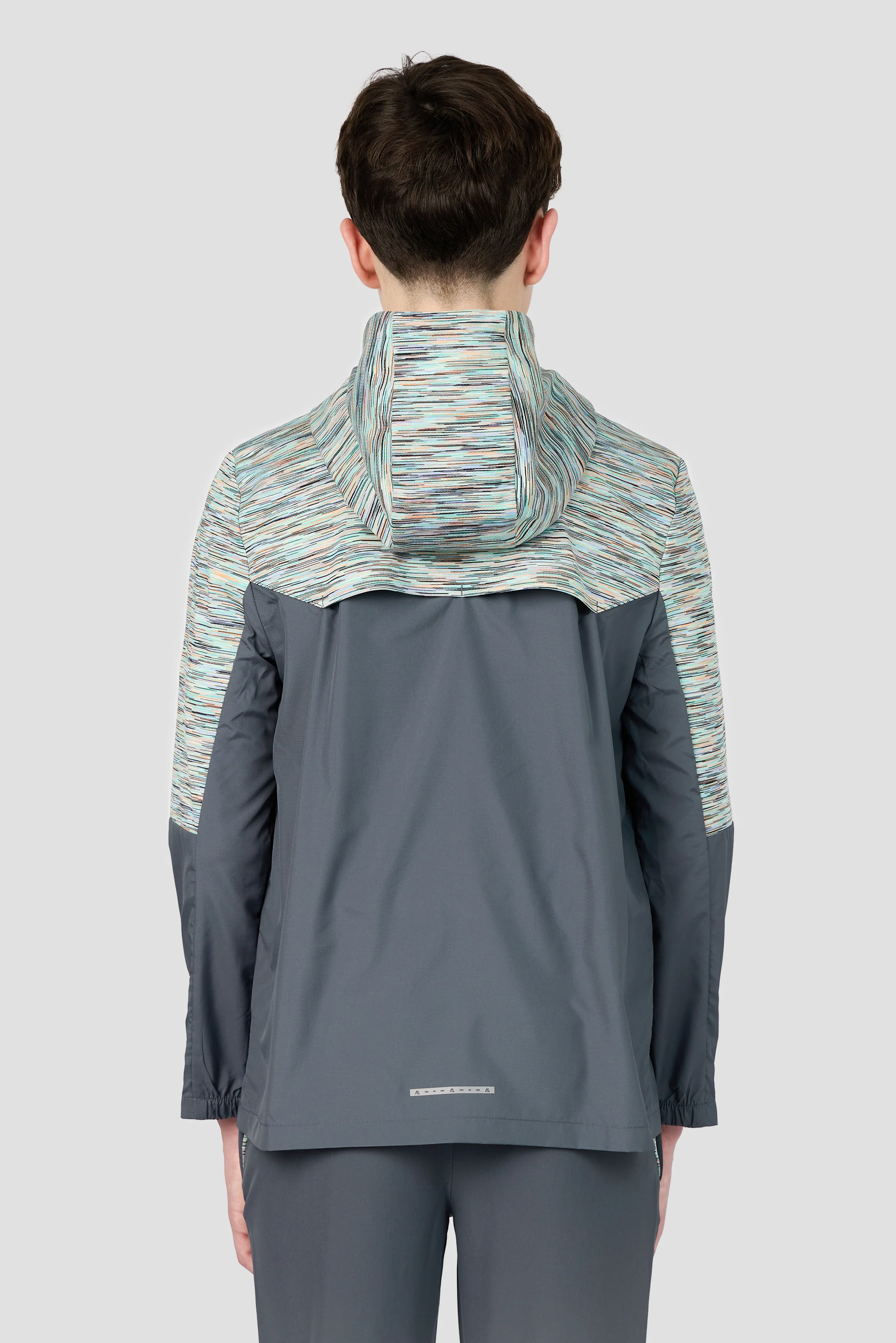 Boys Trail 2.0 Windbreaker - Grey/Pastel Multi/Black - Image 2