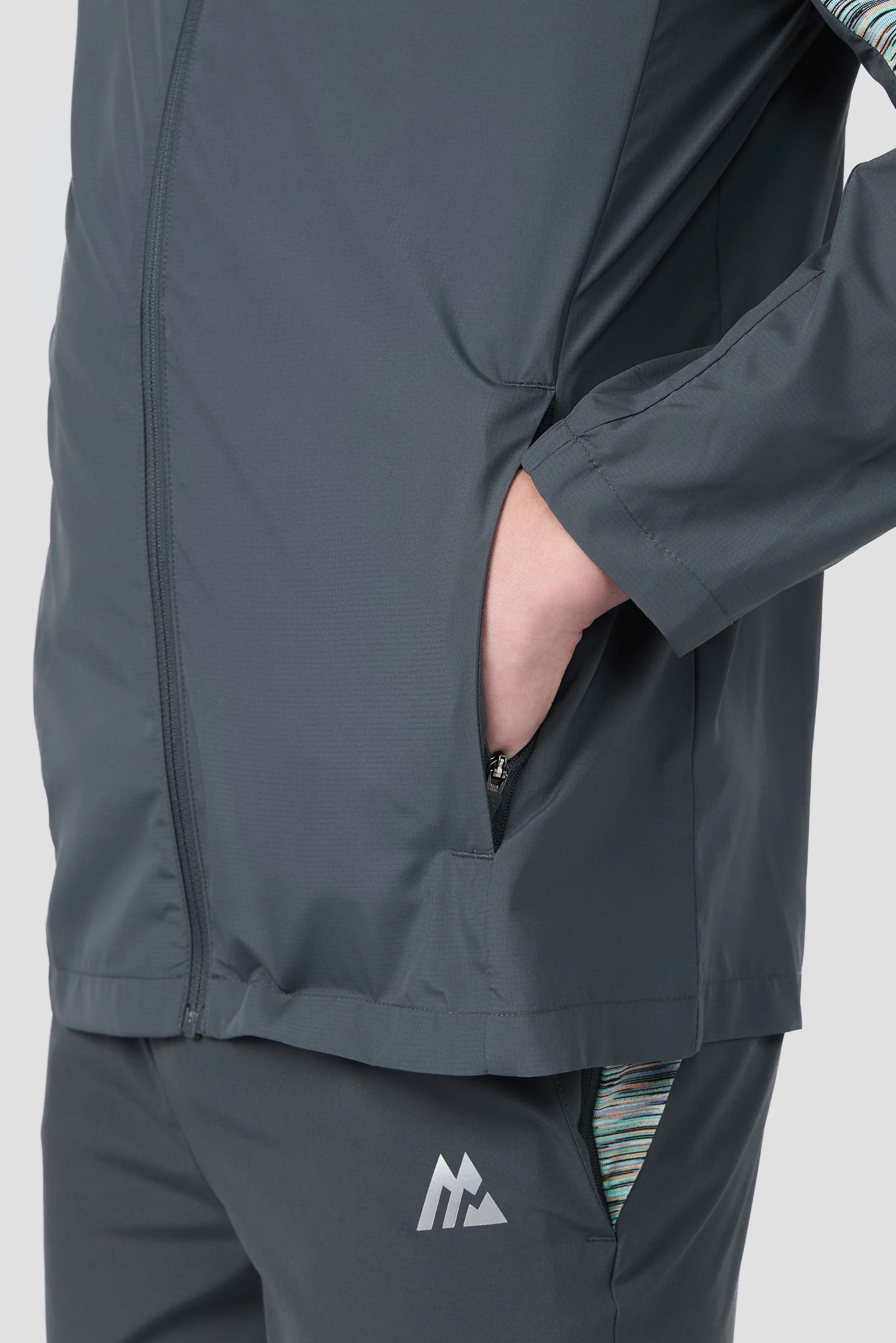 Boys Trail 2.0 Windbreaker - Grey/Pastel Multi/Black - Image 5