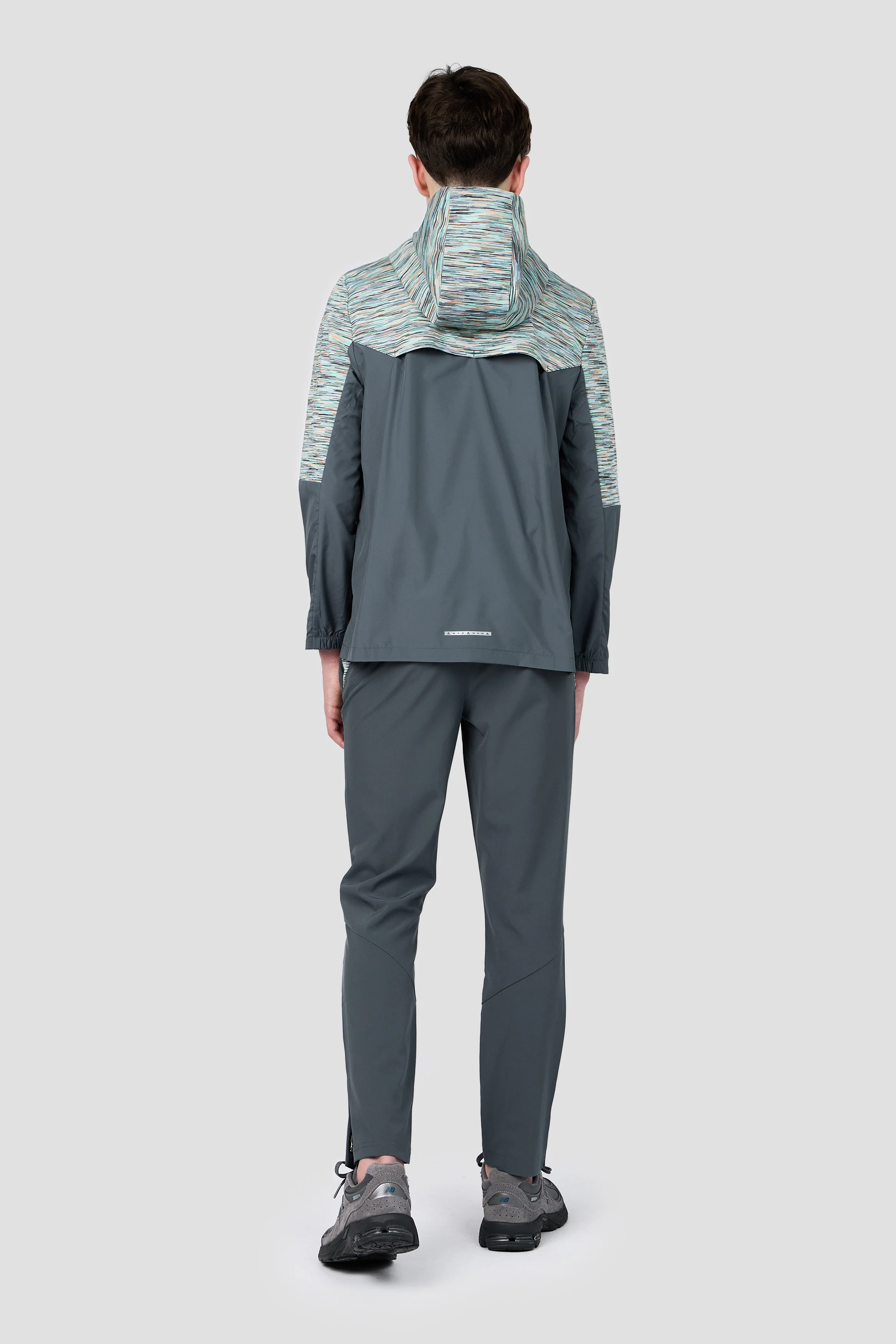Boys Trail 2.0 Windbreaker - Grey/Pastel Multi/Black - Image 8