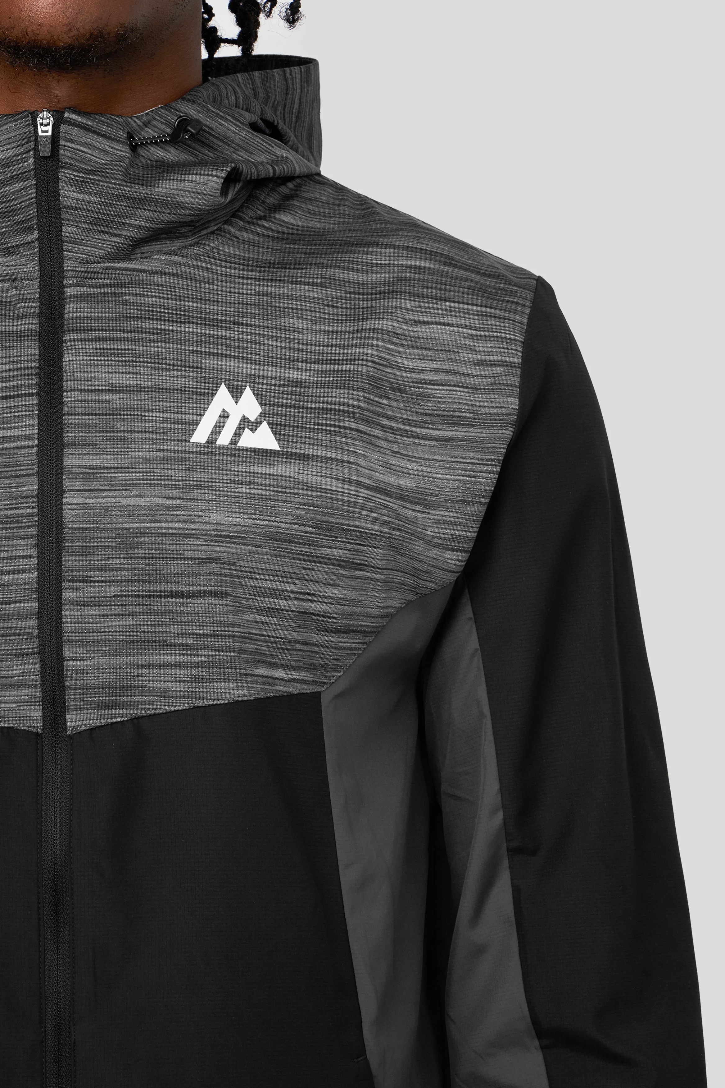 Trail Windbreaker - Black/Grey - Image 4