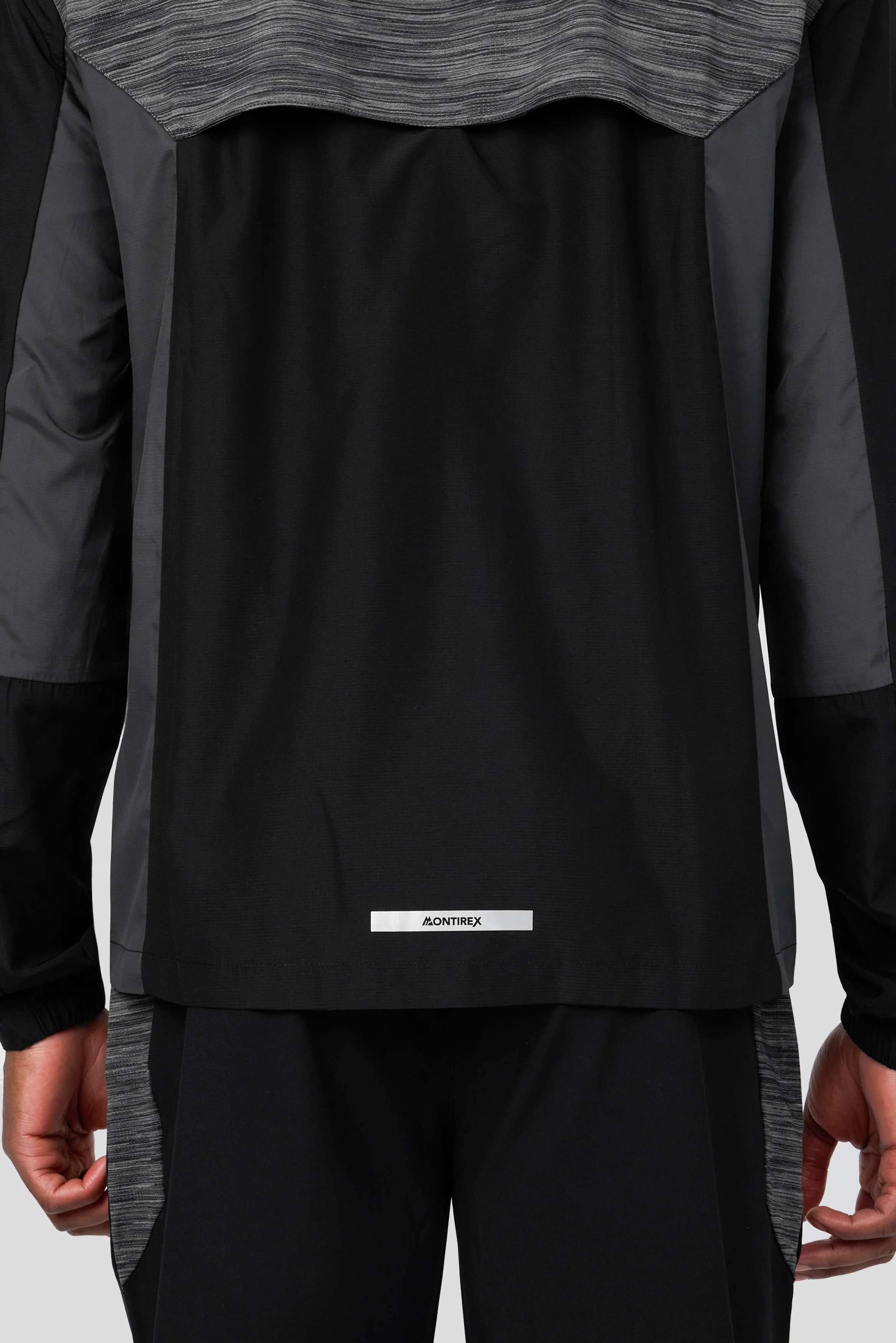 Trail Windbreaker - Black/Grey - Image 6