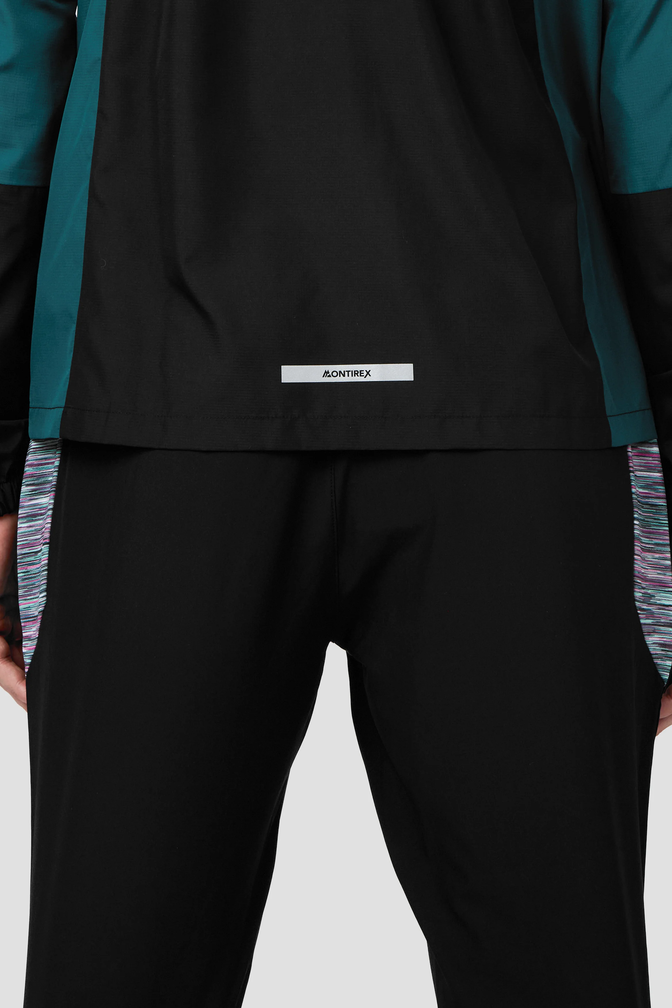 Trail Windbreaker - Black/Teal/Pink/White - Image 6