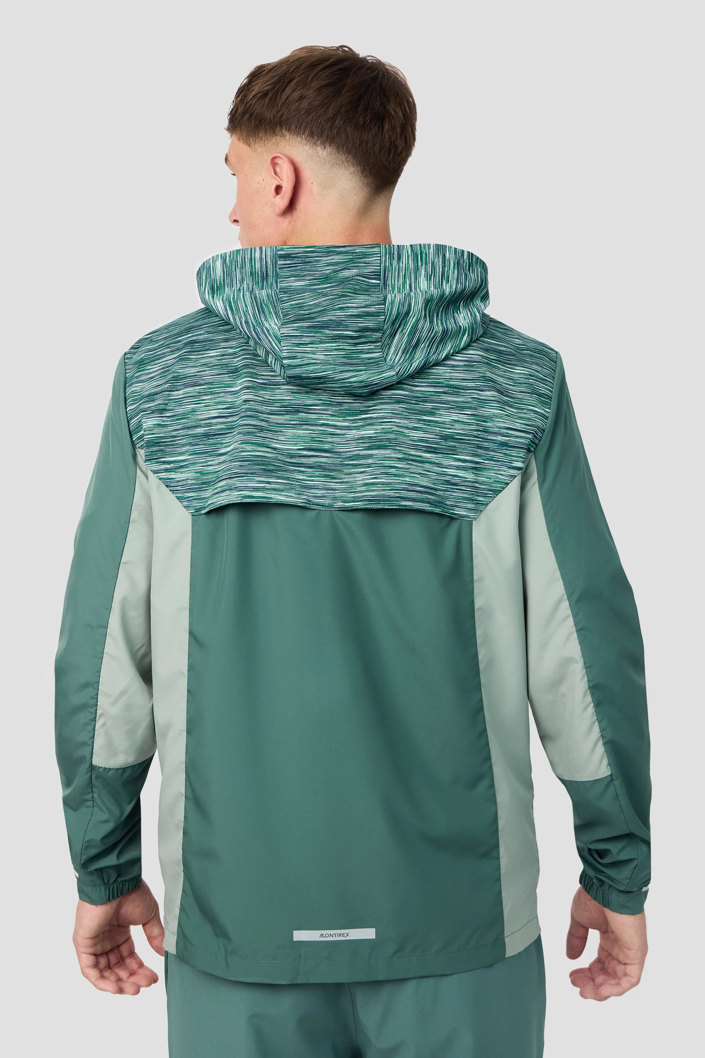 Trail Windbreaker - Green/Blue - Image 2