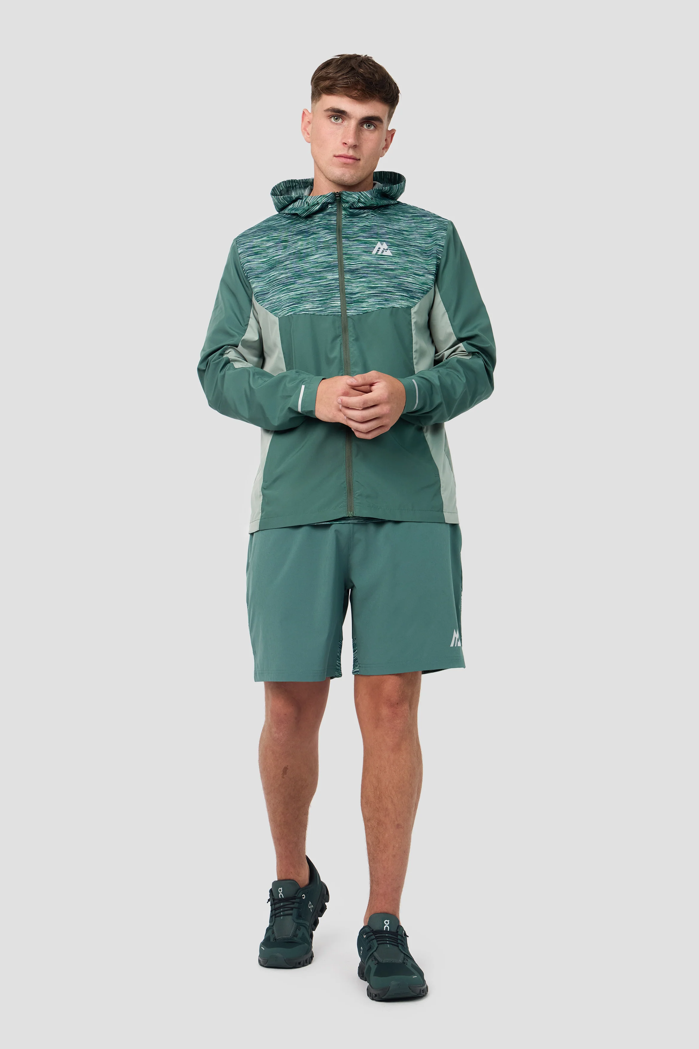 Trail Windbreaker - Green/Blue - Image 3