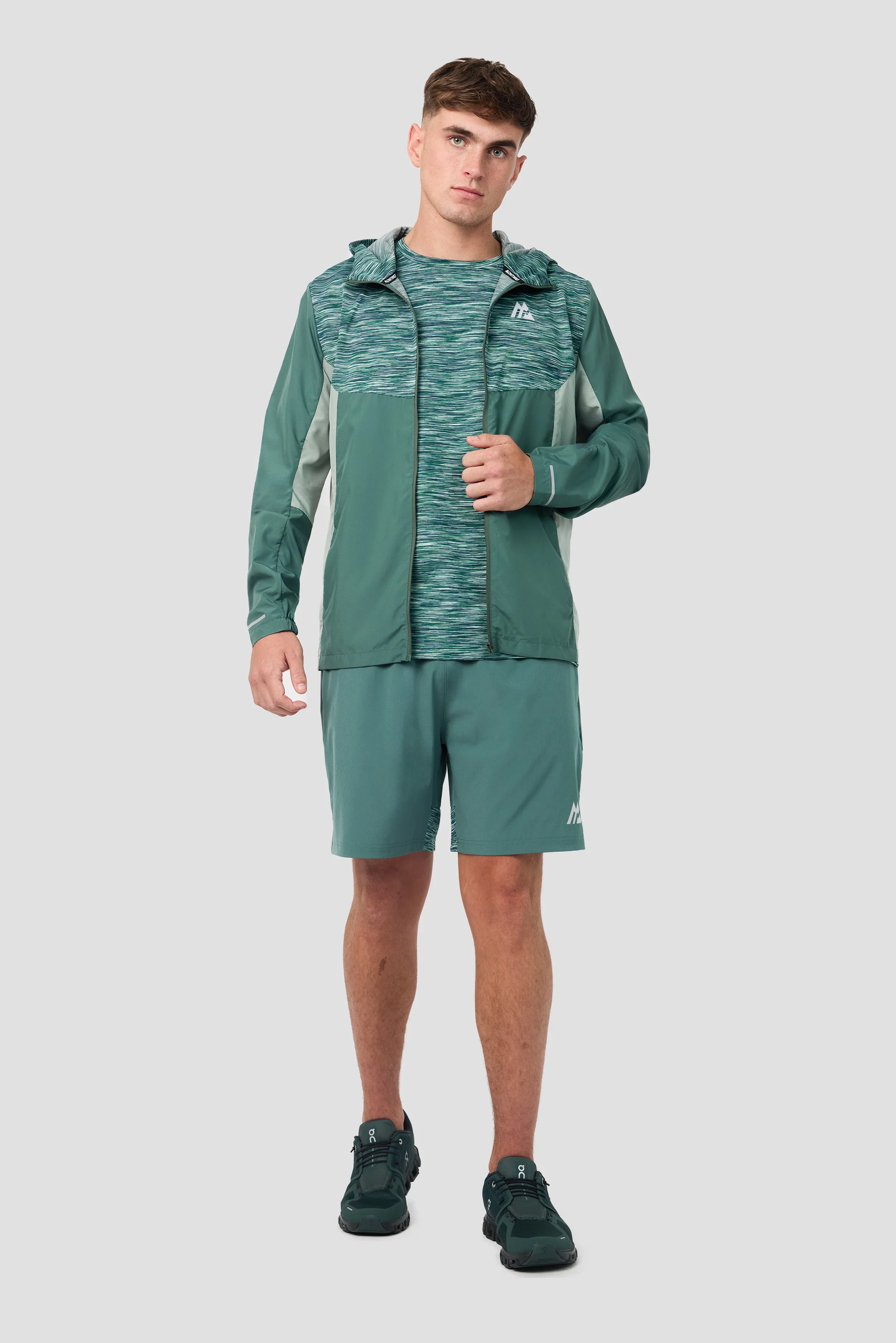 Trail Windbreaker - Green/Blue - Image 4