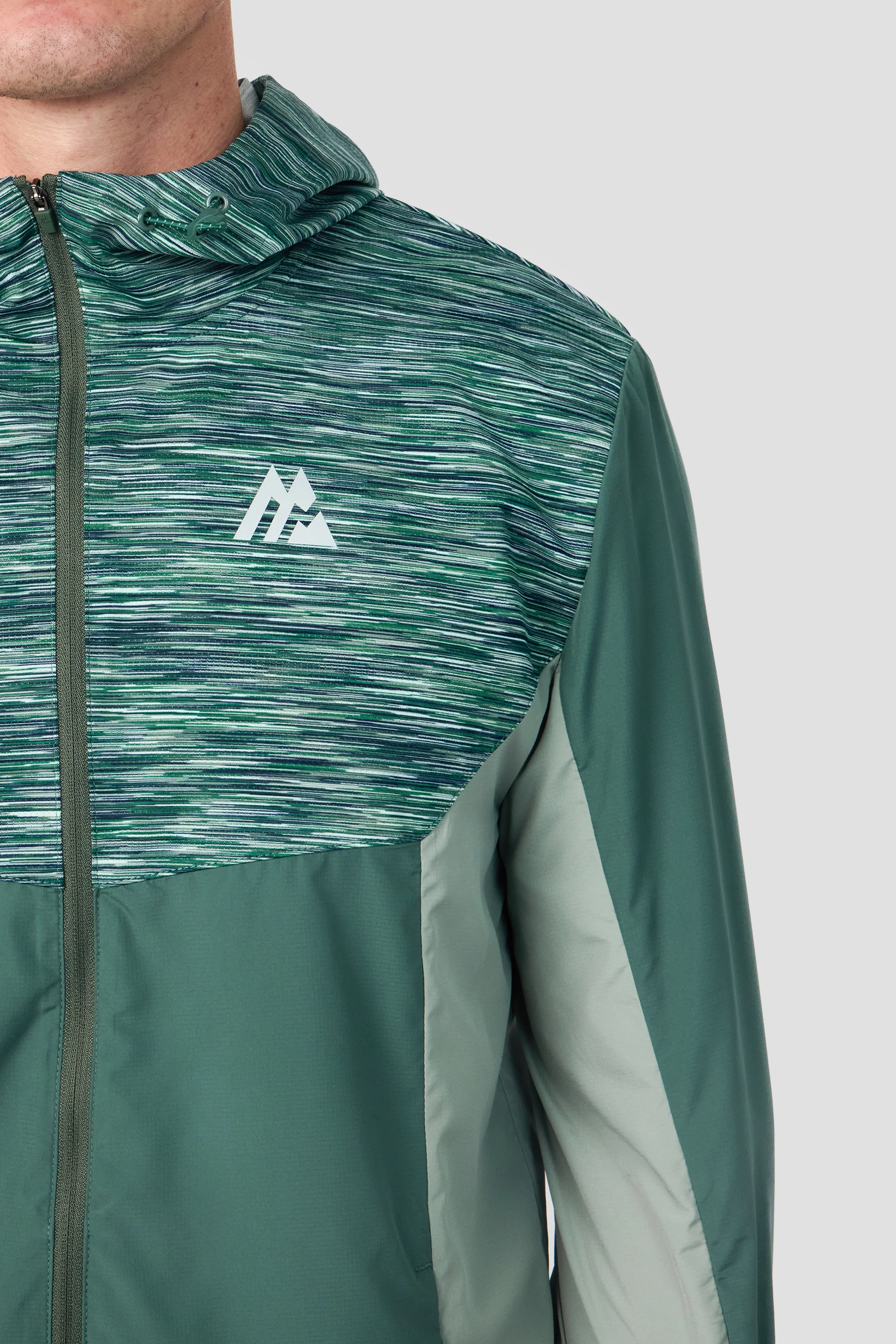 Trail Windbreaker - Green/Blue - Image 8