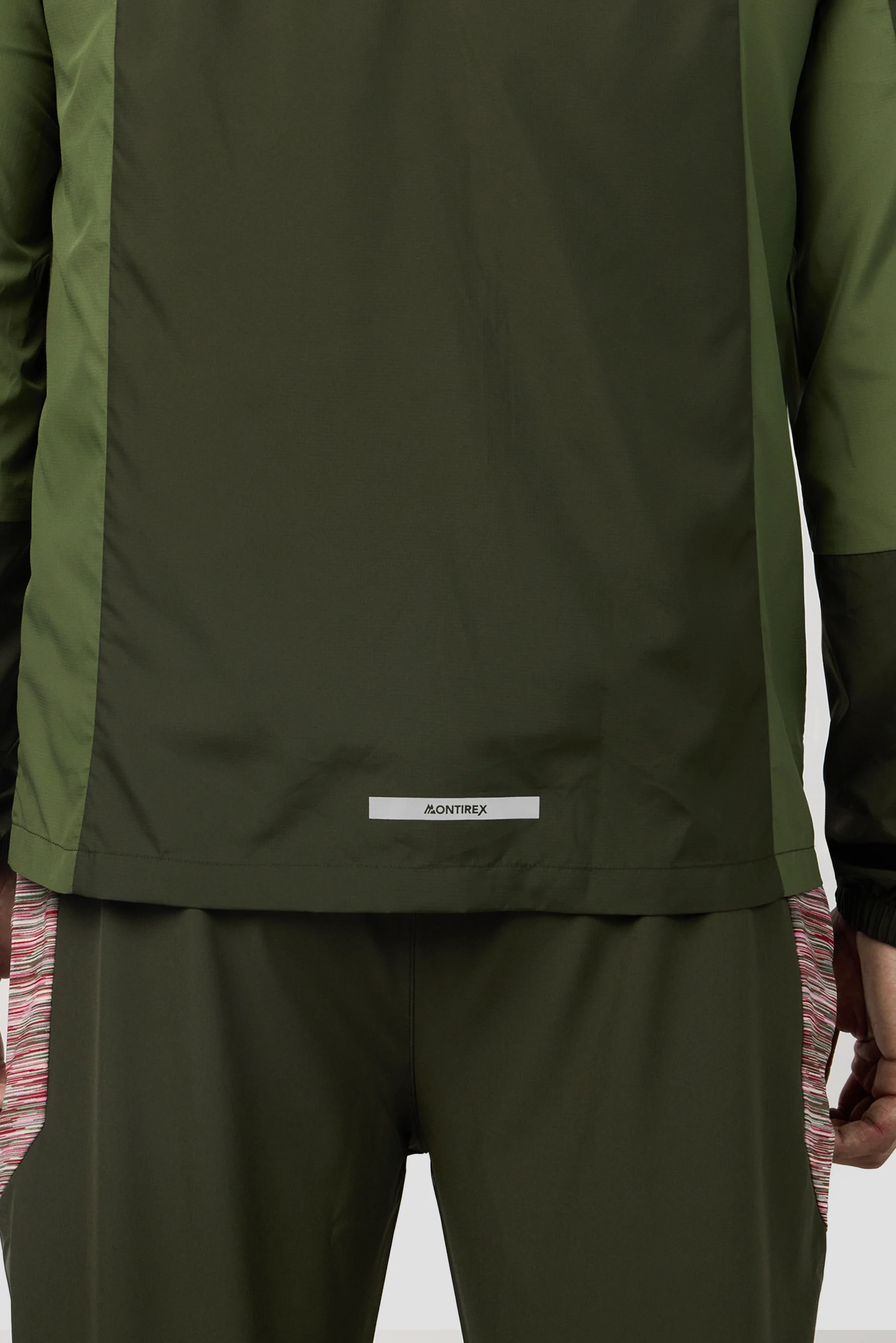 Trail Windbreaker - Khaki/Pink/Red - Image 6
