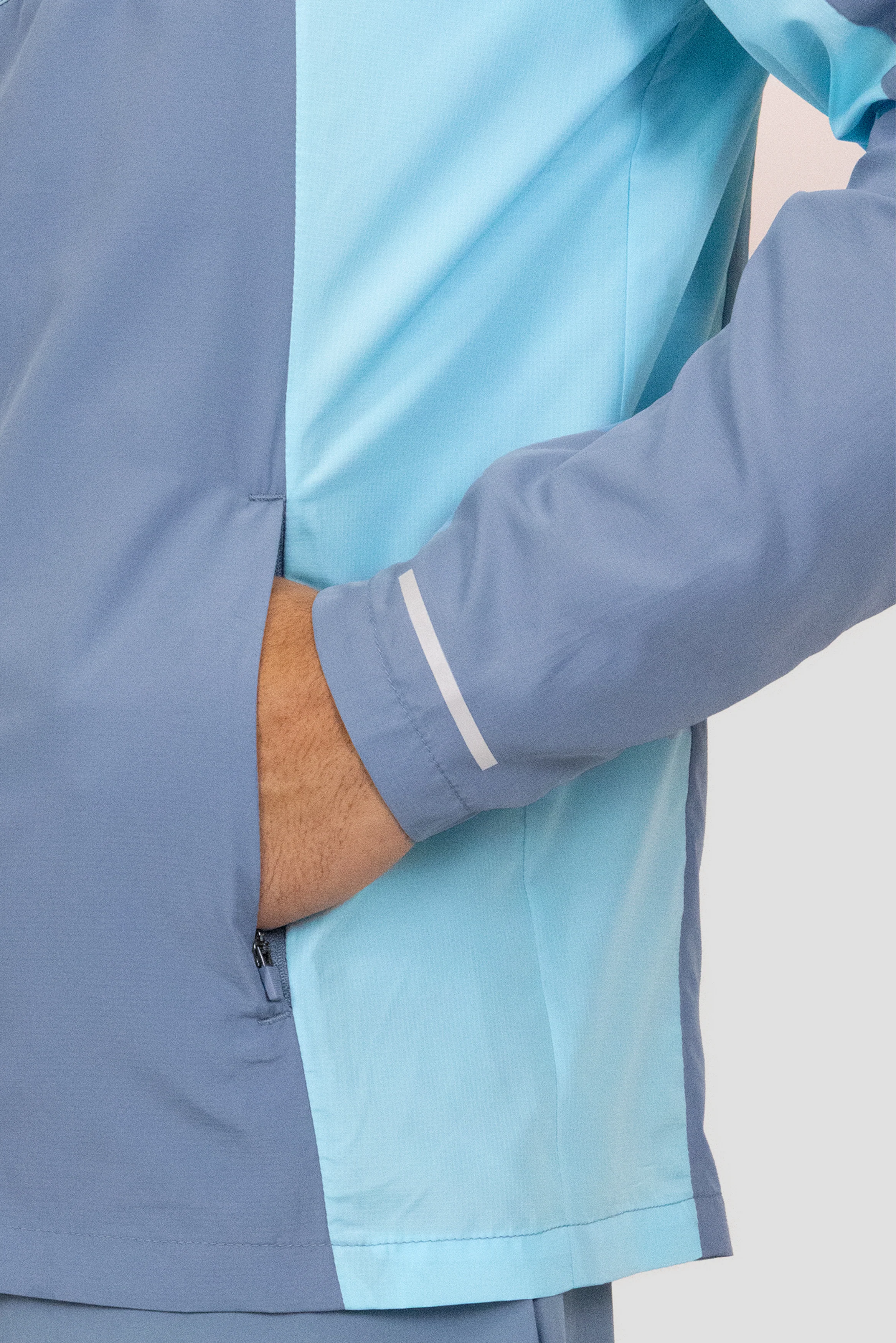 Trail Windbreaker - Slate Blue/Neon Blue Multi - Image 7