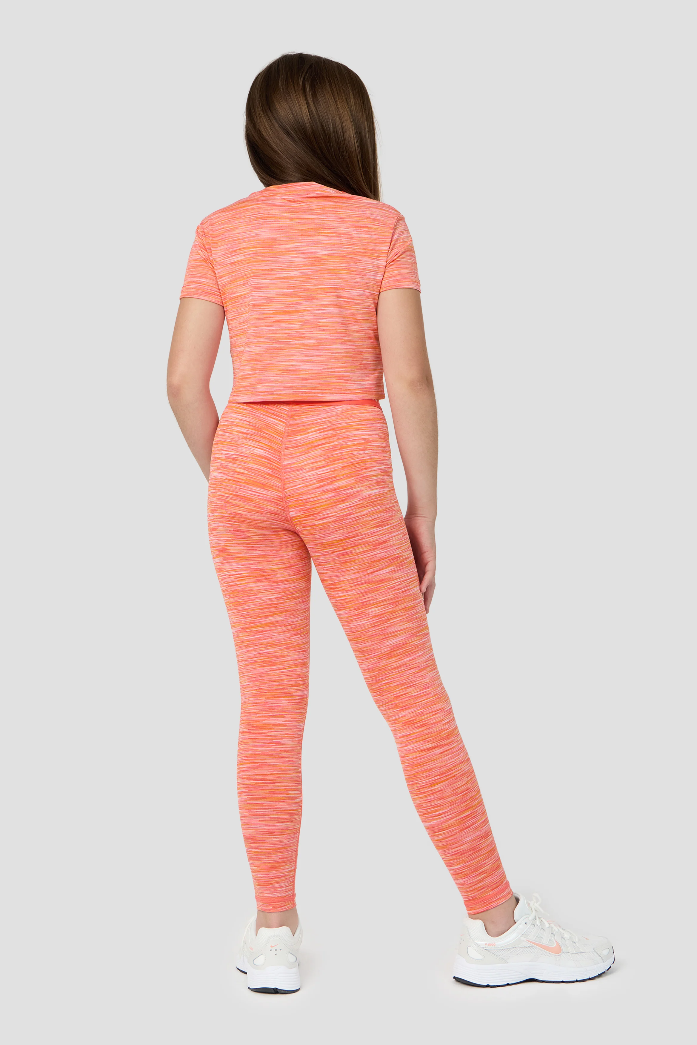 Girls Trail Box T-Shirt - Orange Pink - Image 4