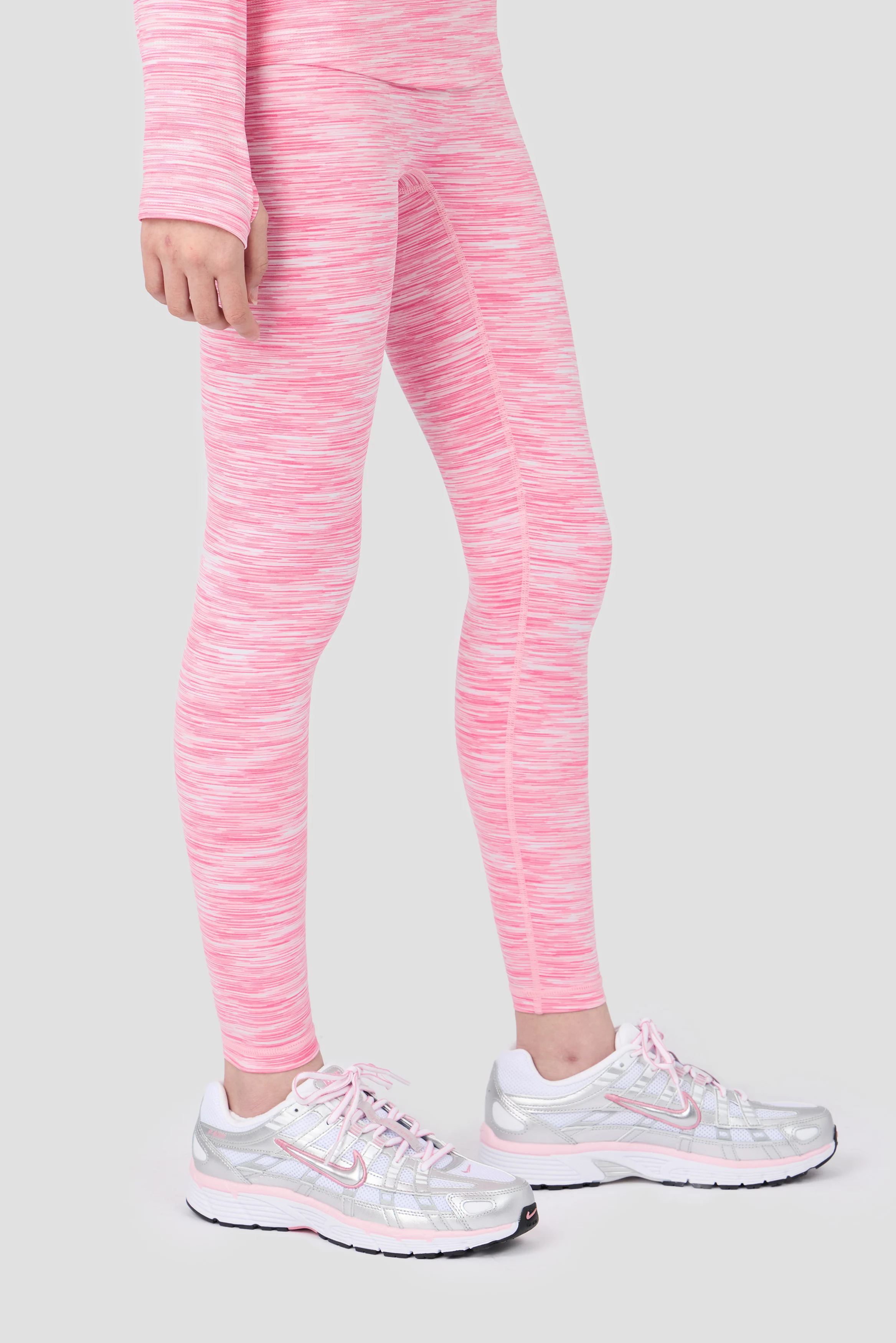 Girls Trail Icon Legging - Pink Blossom Multi - Image 2
