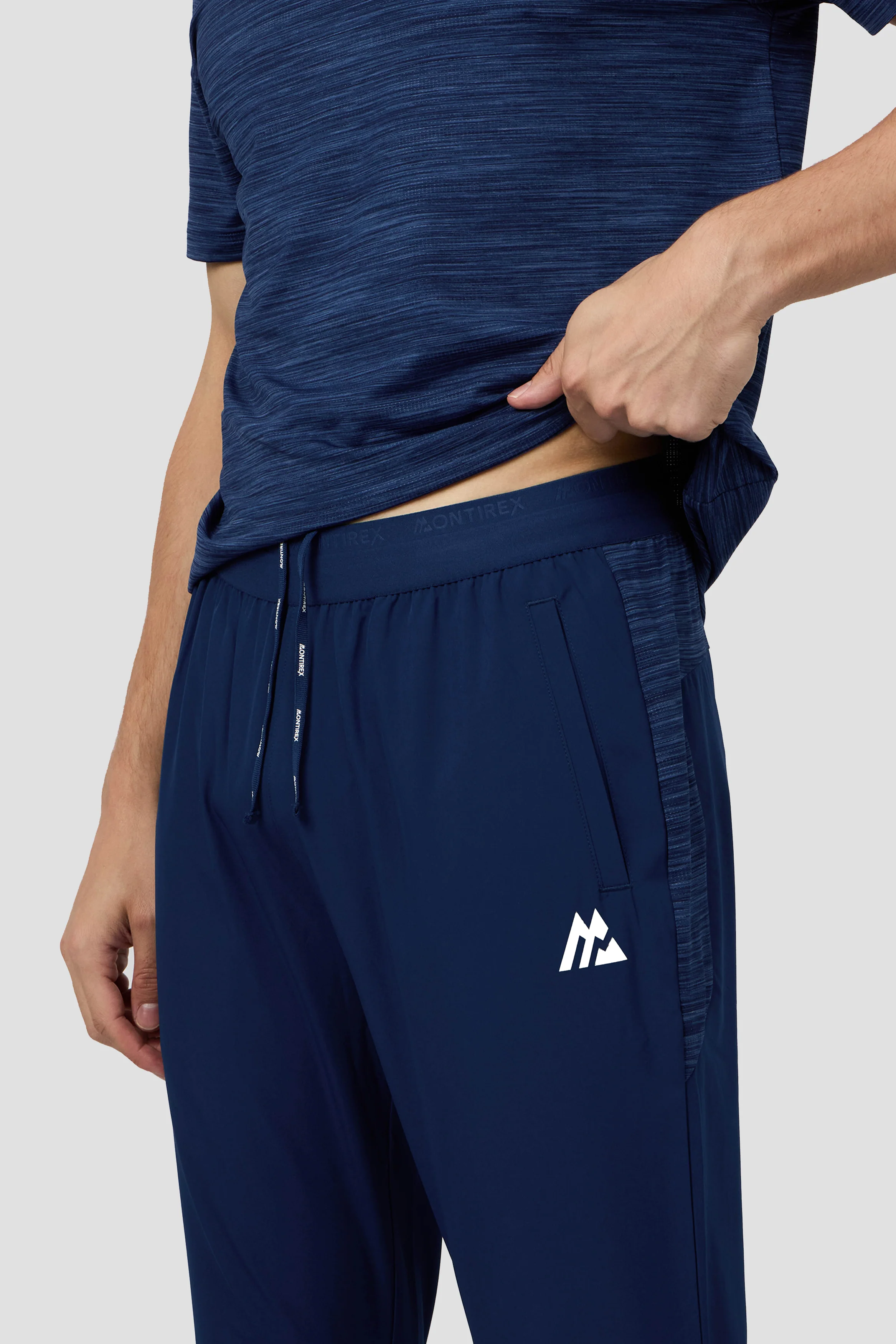 Trail Panel Running Pant - Navy Multi - Image 5