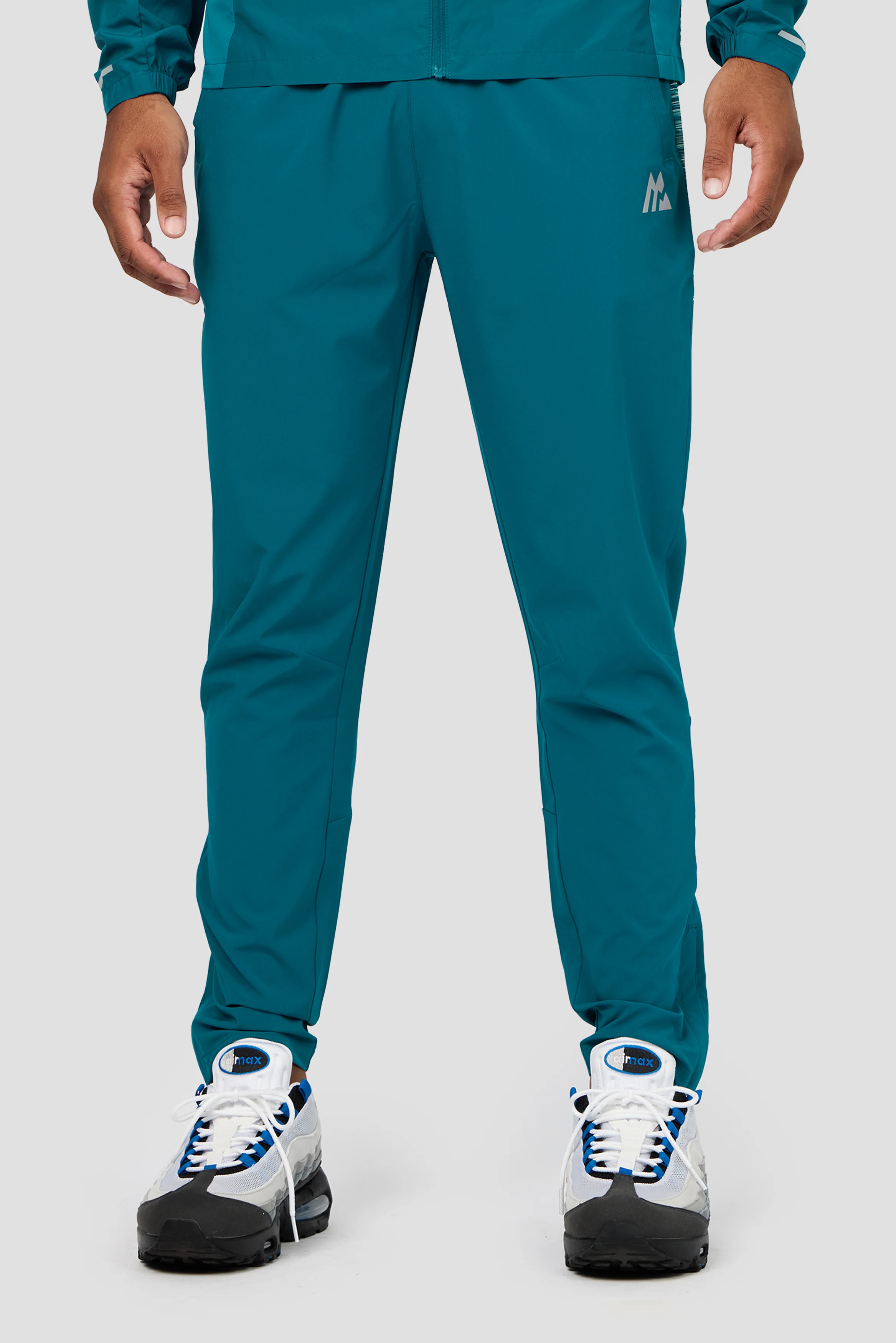 Trail Panel Running Pant - Teal Multi - Image 3