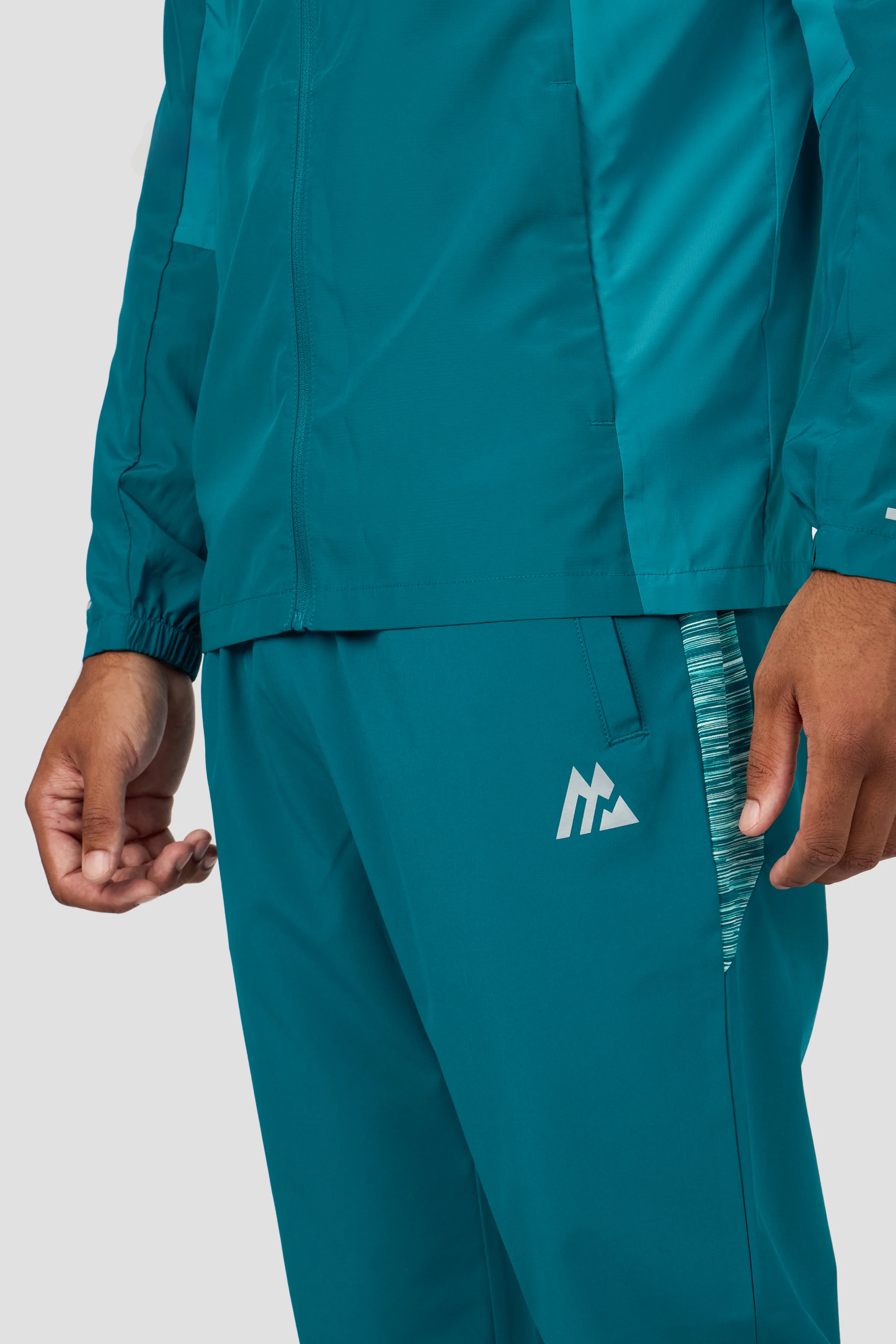 Trail Panel Running Pant - Teal Multi - Image 7