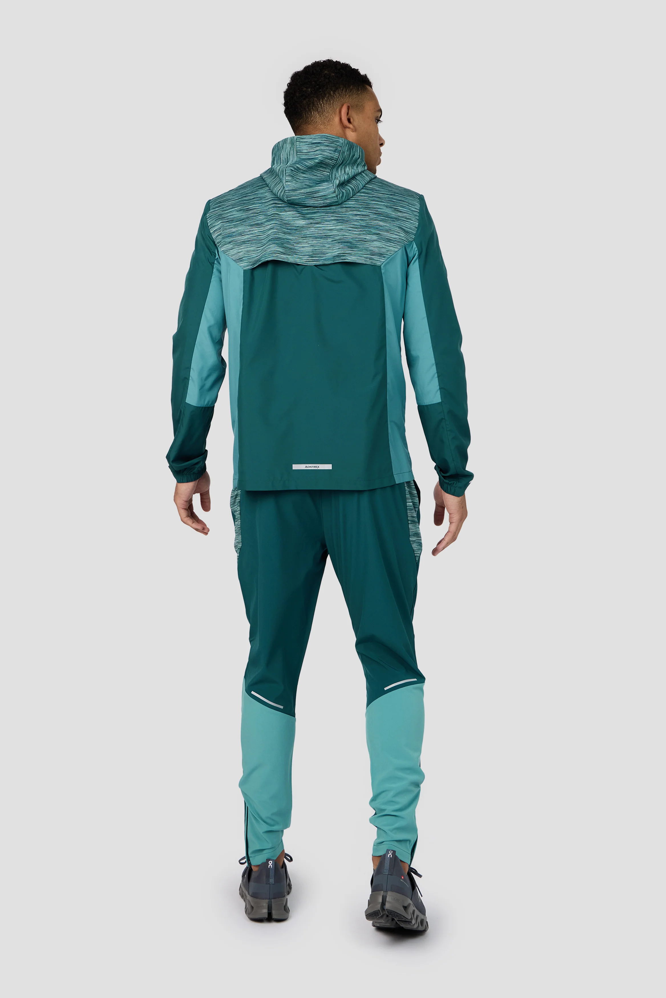 Trail Panel Running Pant - Light Teal Multi - Image 4