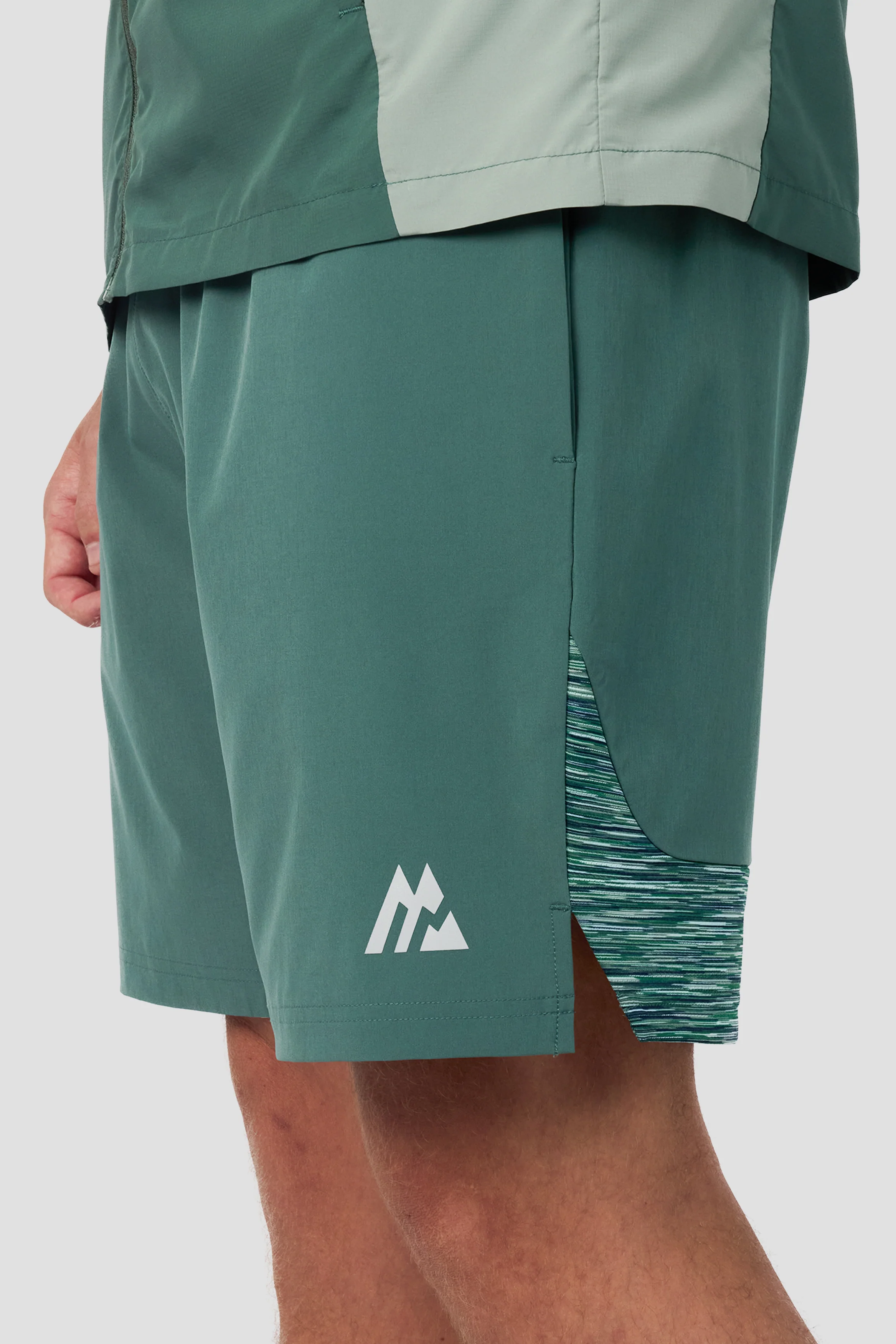 Trail Panel Short - Green/Blue - Image 7