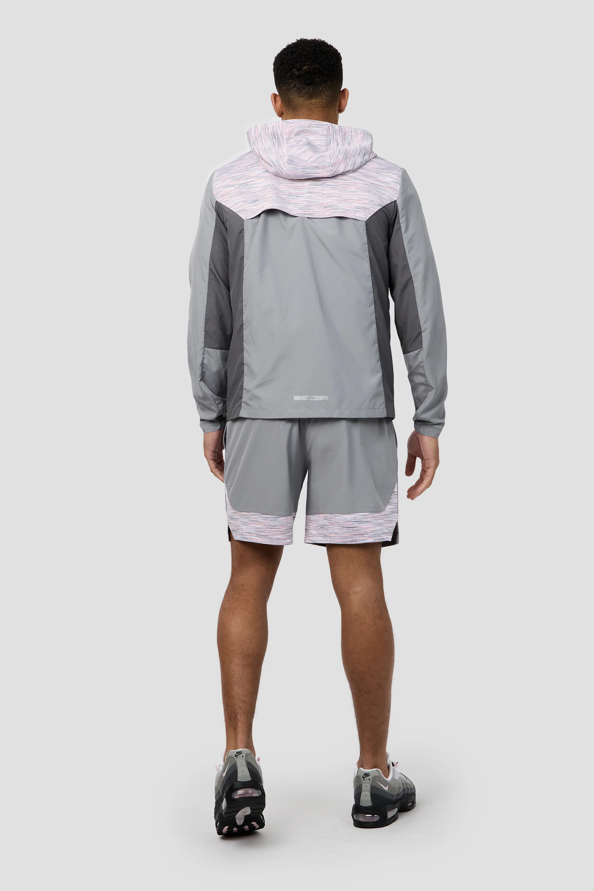 Trail Panel Short - Grey/Pink/White - Image 6