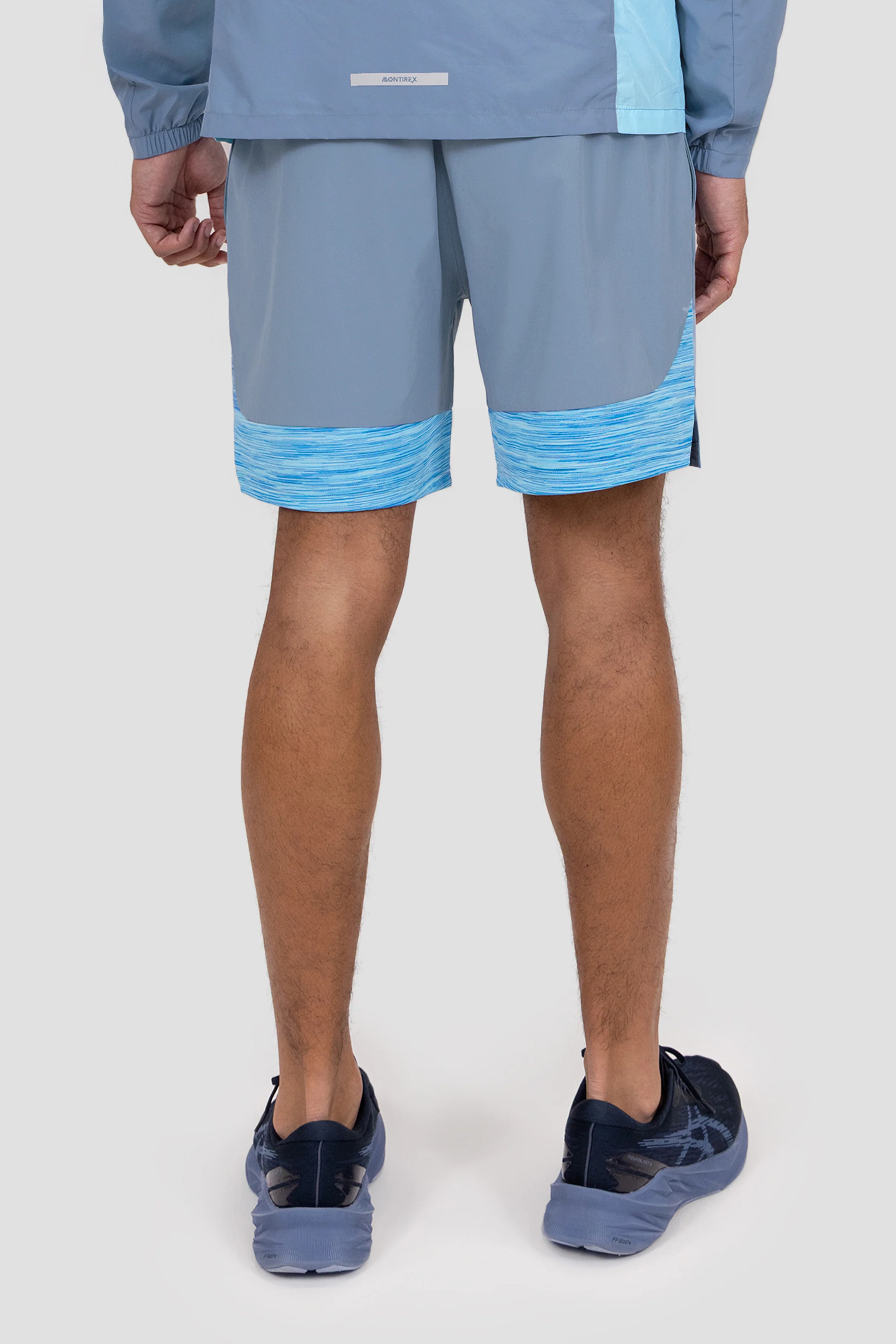 Trail Panel Short - Slate Blue/Neon Blue Multi - Image 4